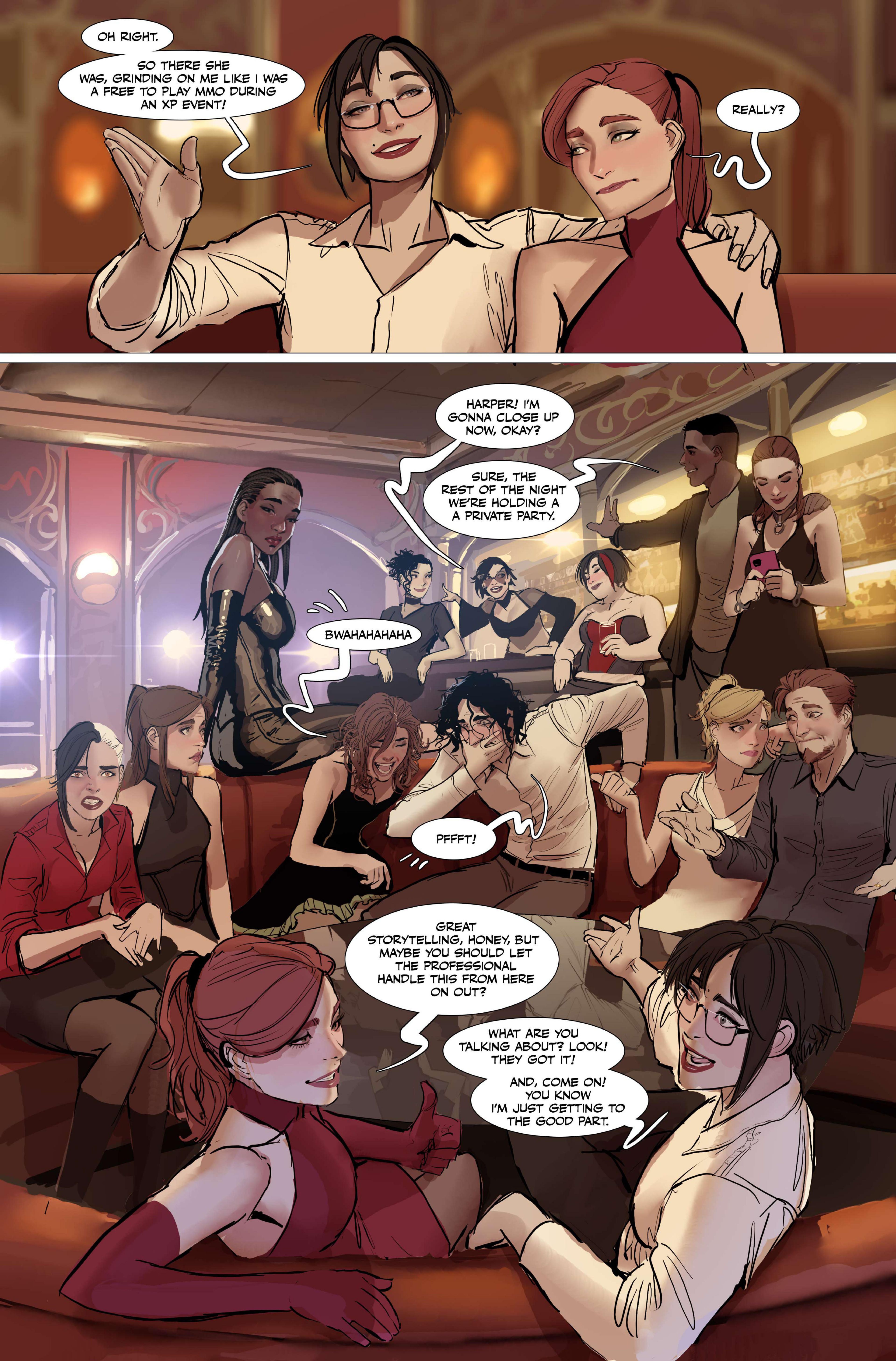 Crimson after Hours [Stjepan Sejic] - Chapter 1 — Page 9