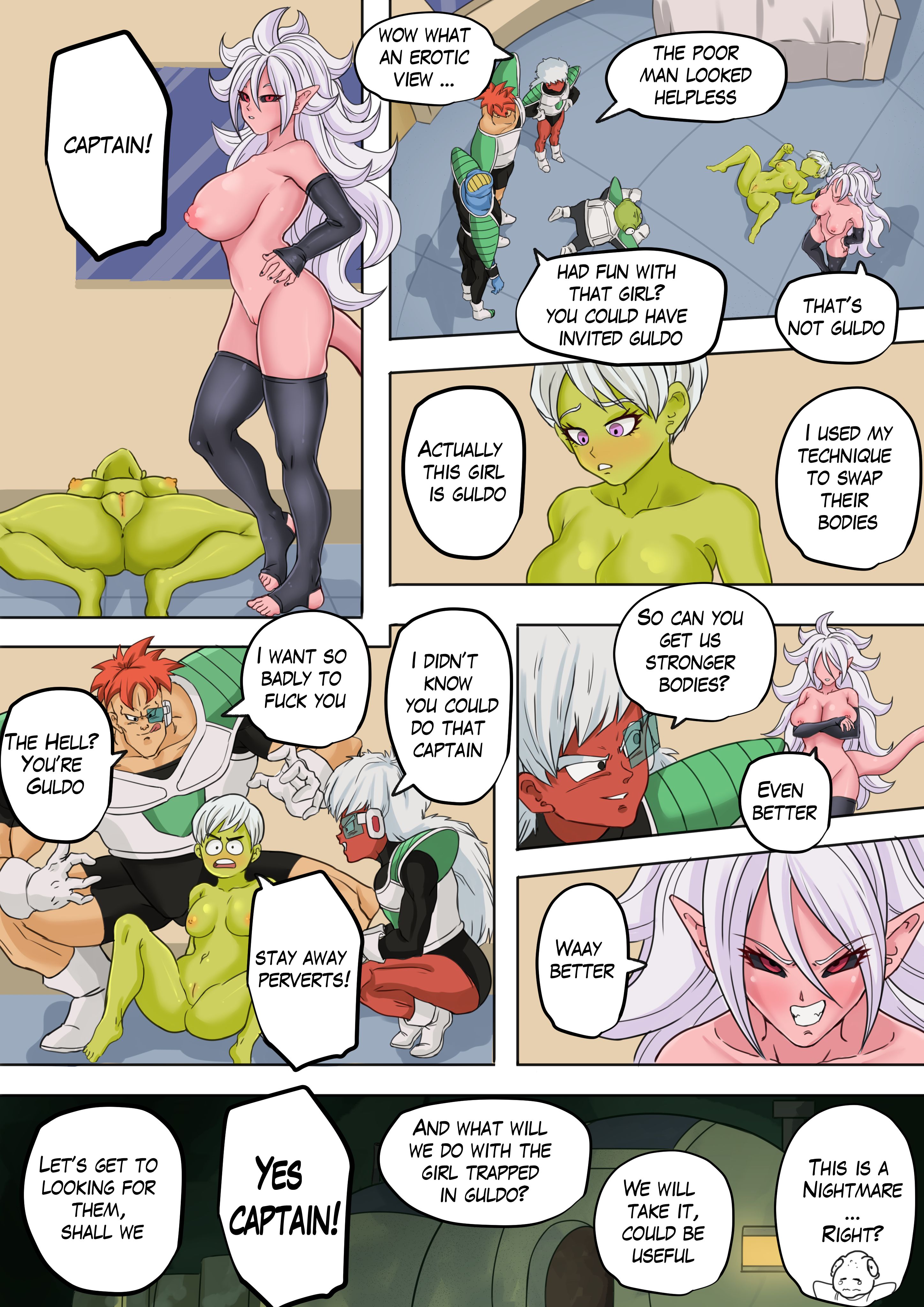 Body Change! (Dragon Ball) [TSFSingularity] - Chapter 4 — Page 20