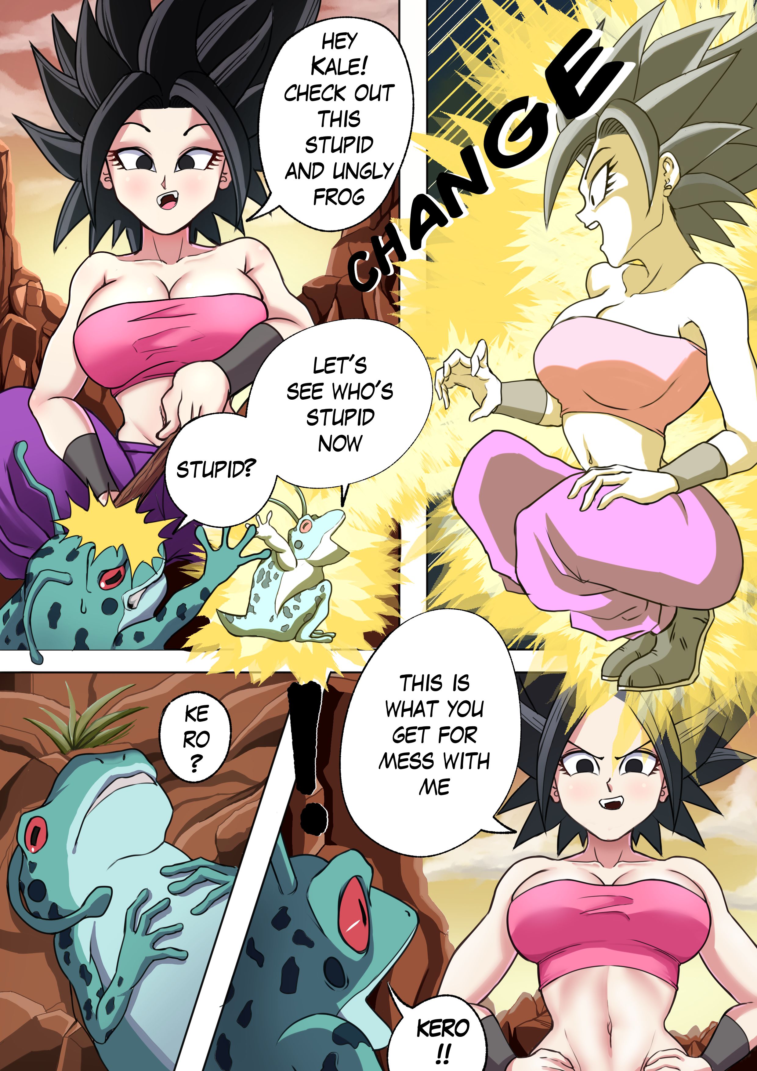 Body Change! (Dragon Ball) [TSFSingularity] - Chapter 1 — Page 8