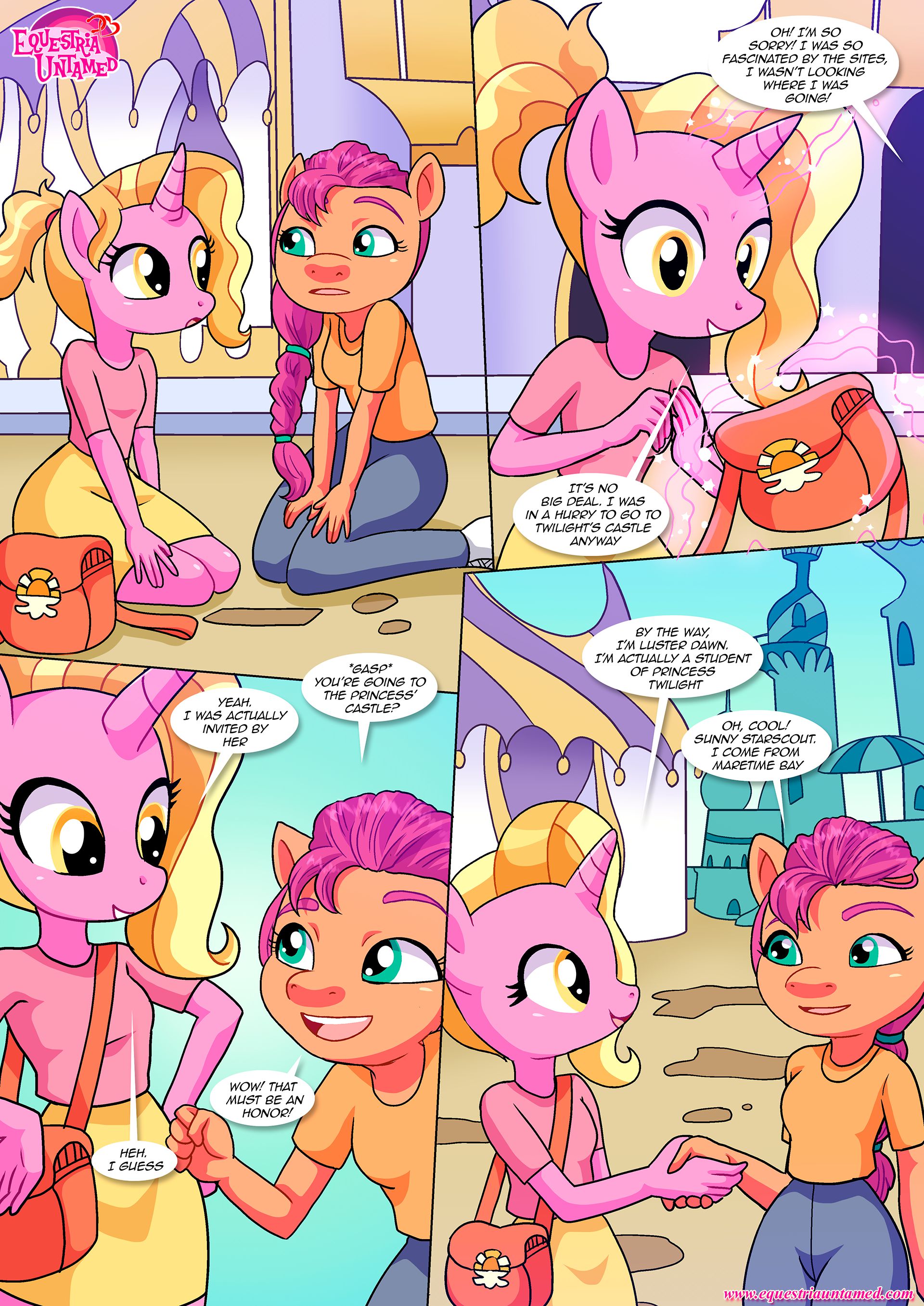 Lesson For The Generations (My Little Pony: A New Generation) [Palcomix] - Chapter 1 — Page 7