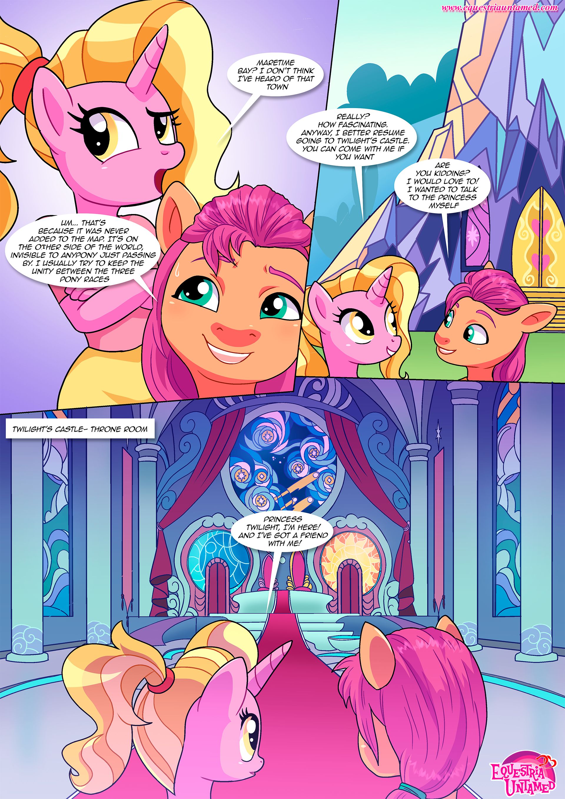Lesson For The Generations (My Little Pony: A New Generation) [Palcomix] - Chapter 1 — Page 8