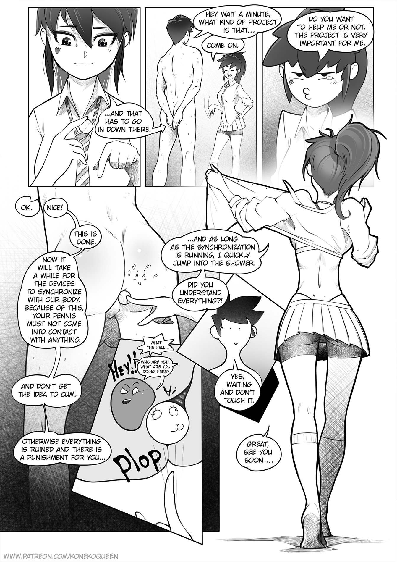 First Time With a New Friend [Koneko Queen] - Chapter 1 — Page 4