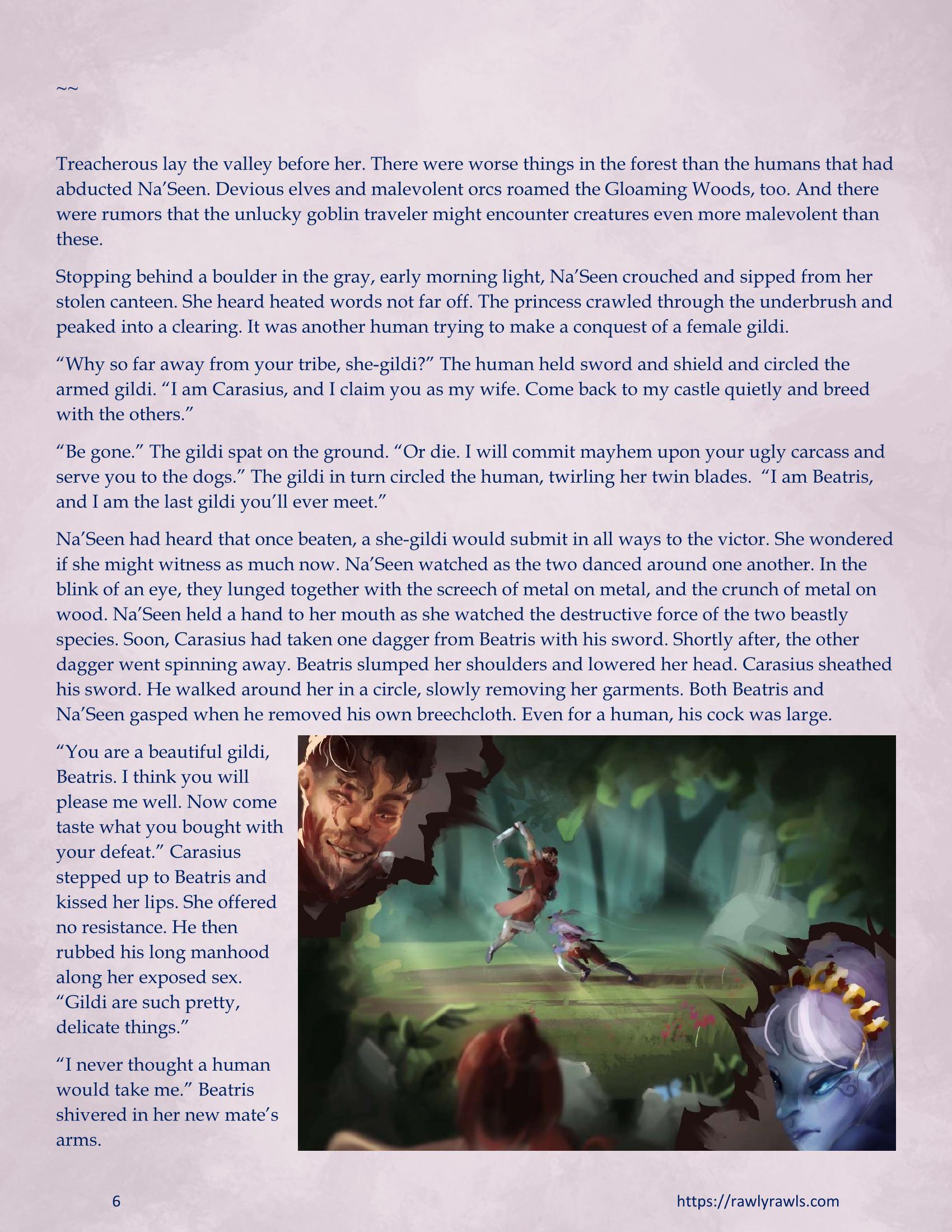 Princess Na’Seen [RawlyRawls , Heall] - Chapter 1 — Page 6