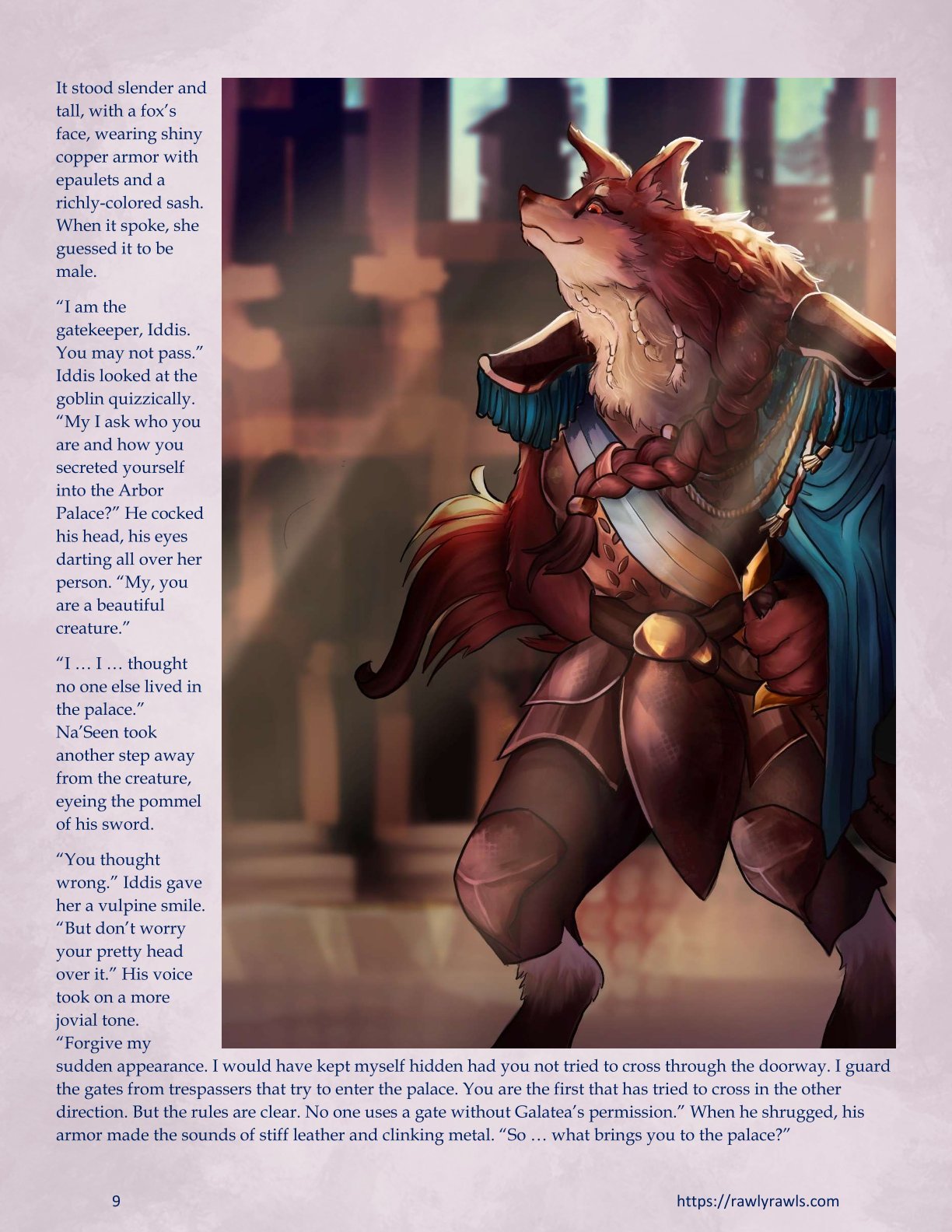 Princess Na’Seen [RawlyRawls , Heall] - Chapter 3 — Page 9