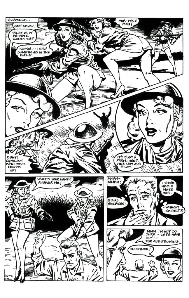 Blazing Foxholes [Art Wetherell] - Chapter 3 — Page 7