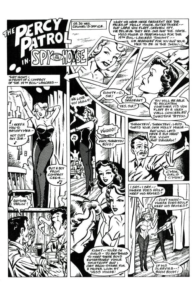 Blazing Foxholes [Art Wetherell] - Chapter 3 — Page 9