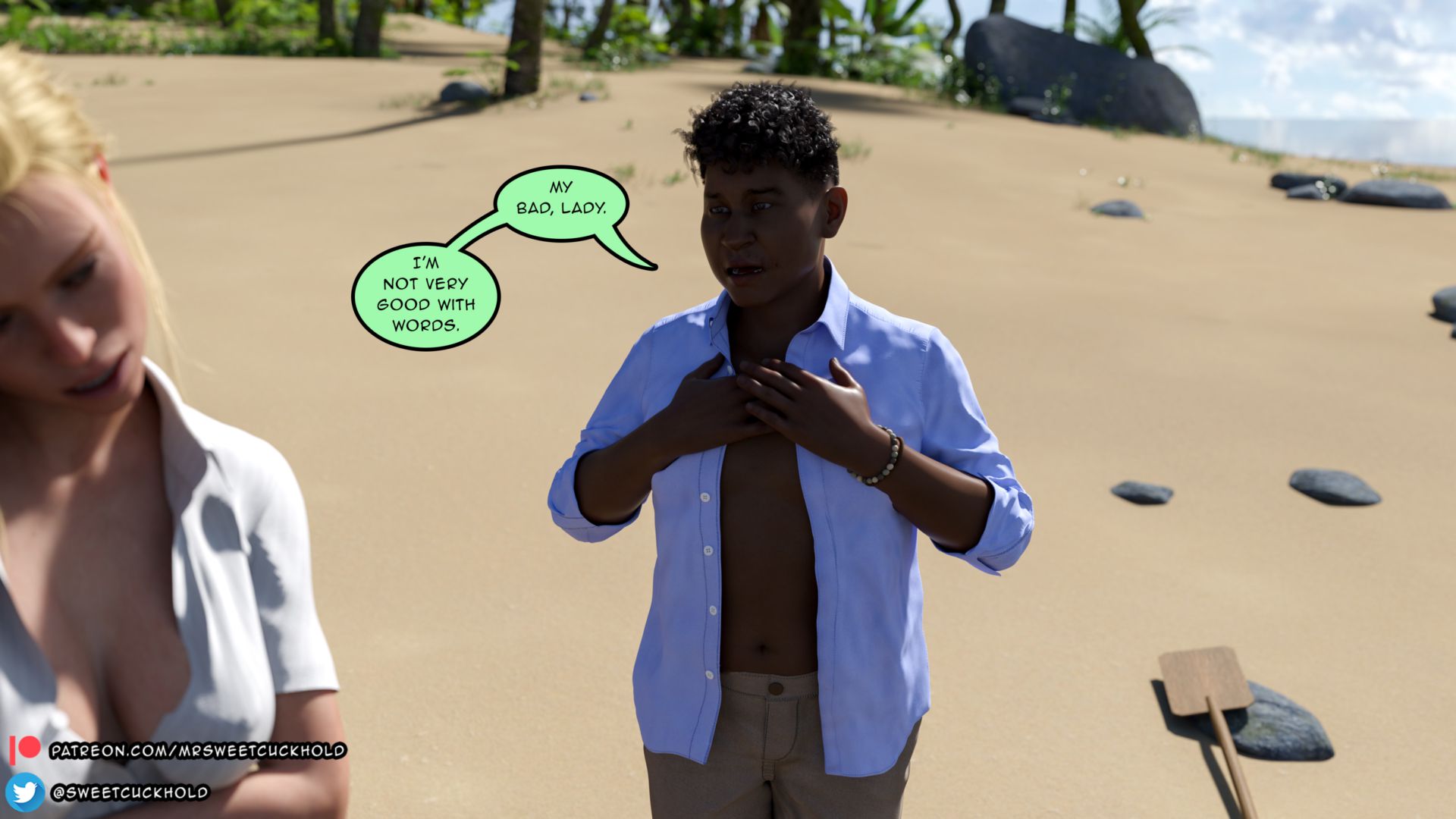 Uninhabited Island [Mr.SweetCuckhold] - Chapter 1 — Page 14