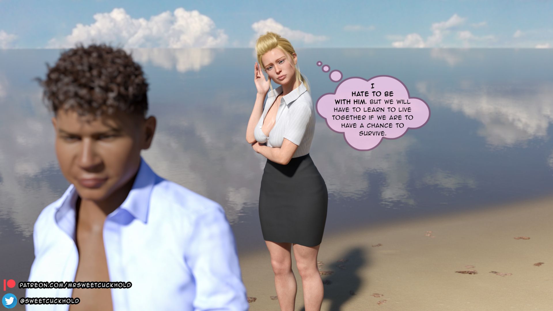 Uninhabited Island [Mr.SweetCuckhold] - Chapter 1 — Page 15