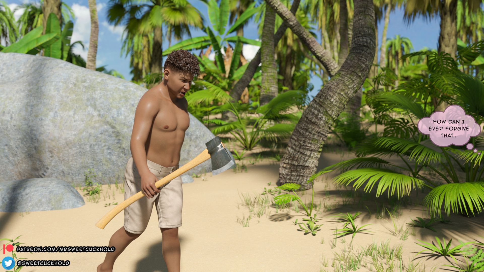 Uninhabited Island [Mr.SweetCuckhold] - Chapter 1 — Page 22