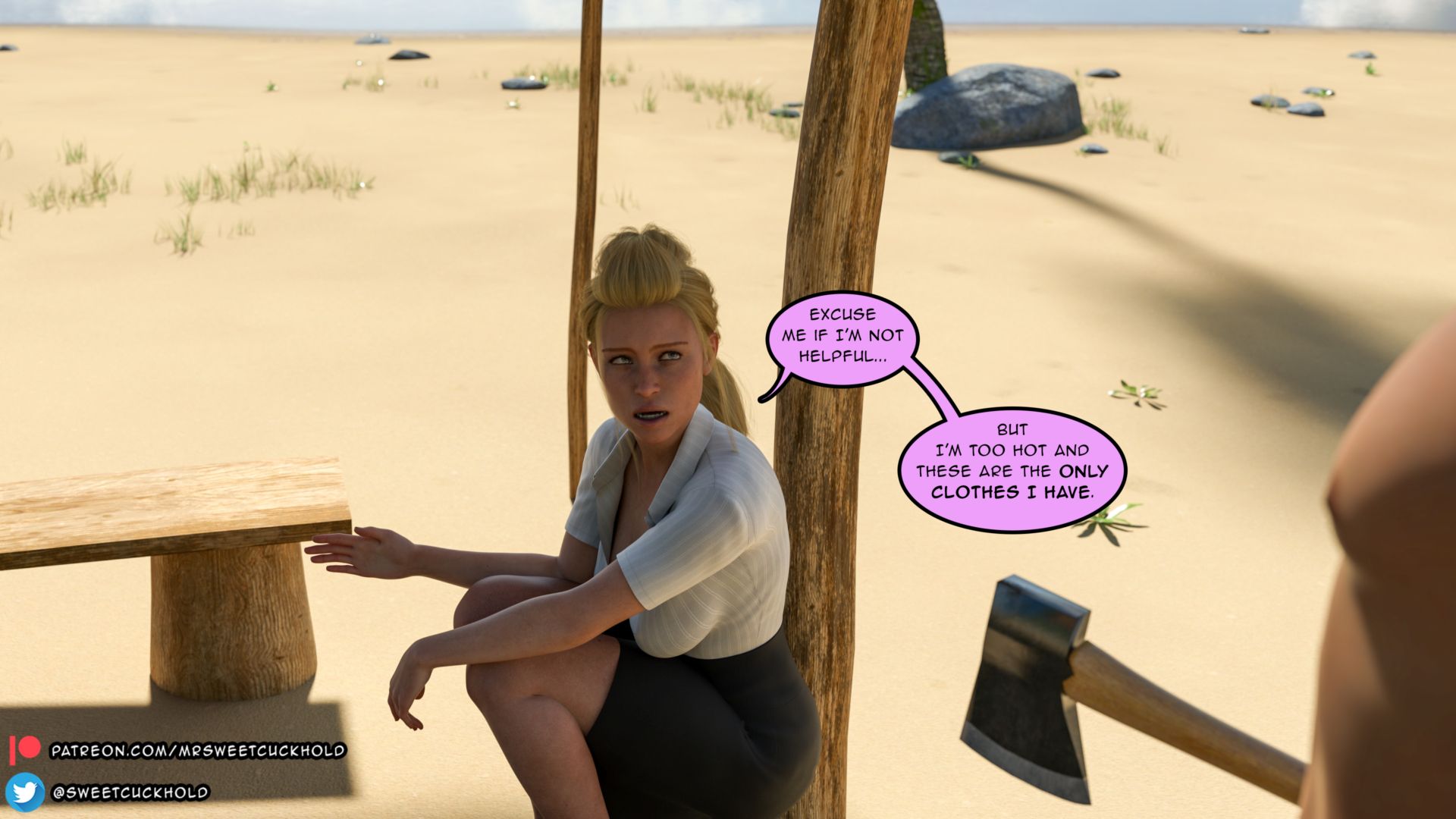 Uninhabited Island [Mr.SweetCuckhold] - Chapter 1 — Page 24