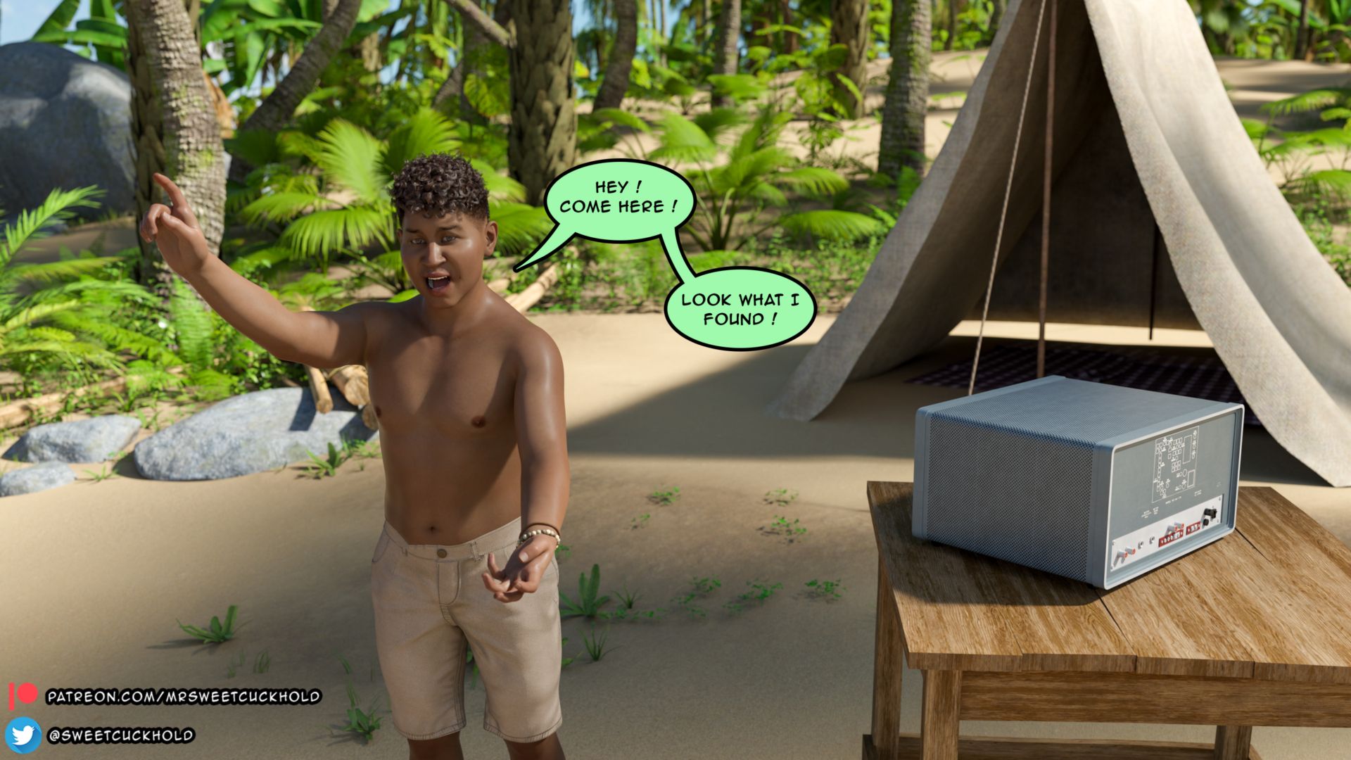 Uninhabited Island [Mr.SweetCuckhold] - Chapter 1 — Page 42