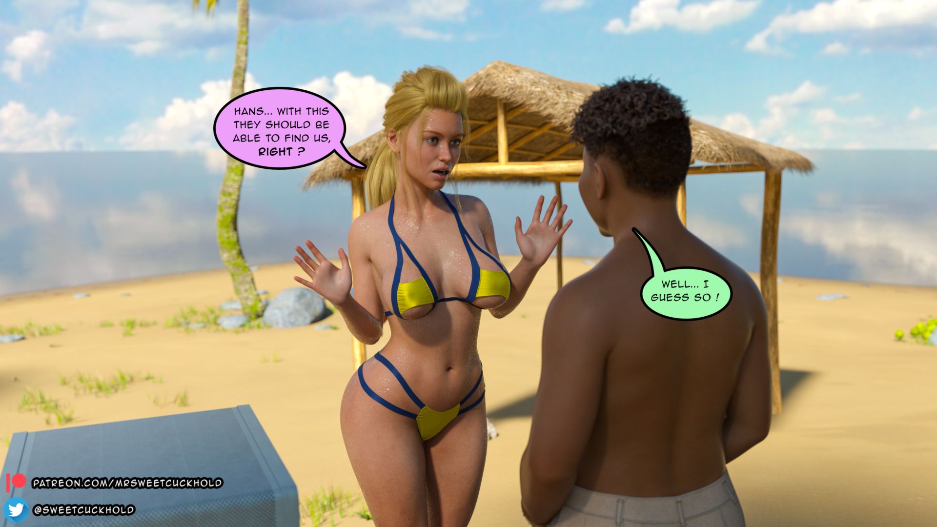 Uninhabited Island [Mr.SweetCuckhold] - Chapter 1 — Page 50