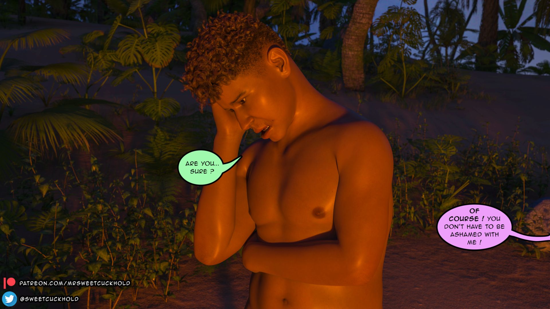 Uninhabited Island [Mr.SweetCuckhold] - Chapter 1 — Page 57