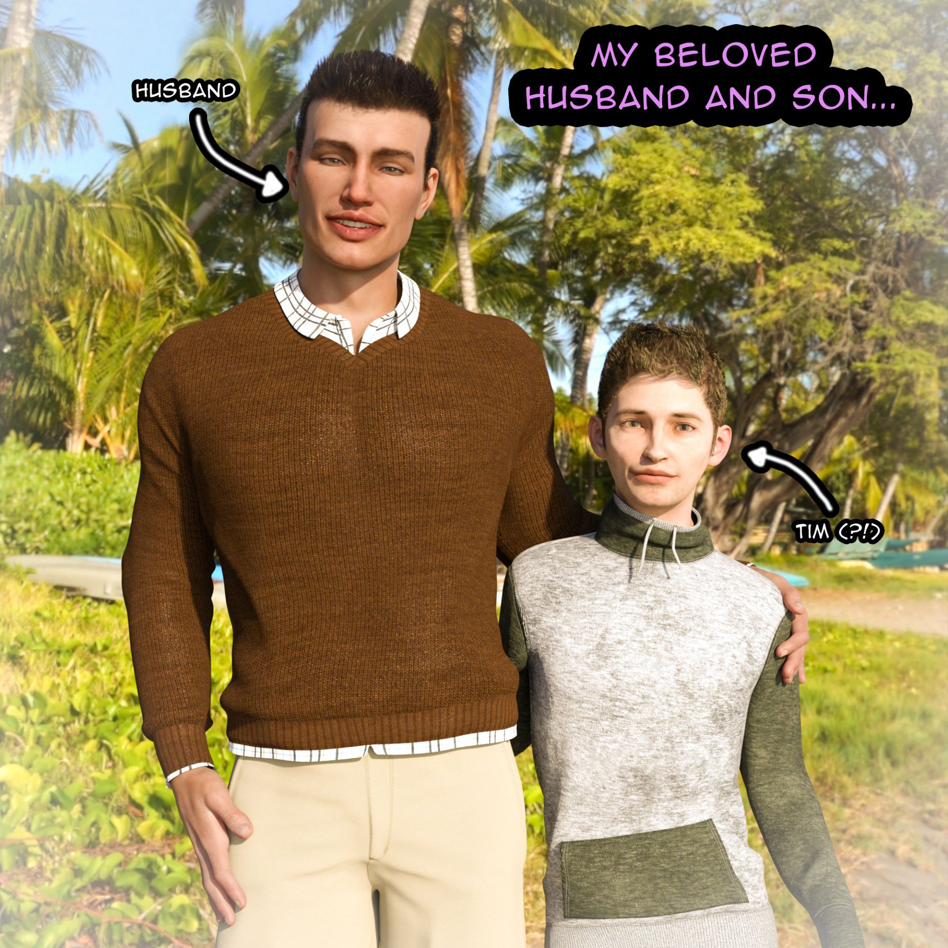 Uninhabited Island [Mr.SweetCuckhold] - Chapter 1 — Page 6