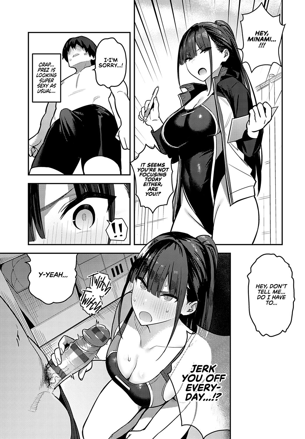 Getting Jerked off by the Swimming Club Senpai [Enokido] - Chapter 1 — Page 11