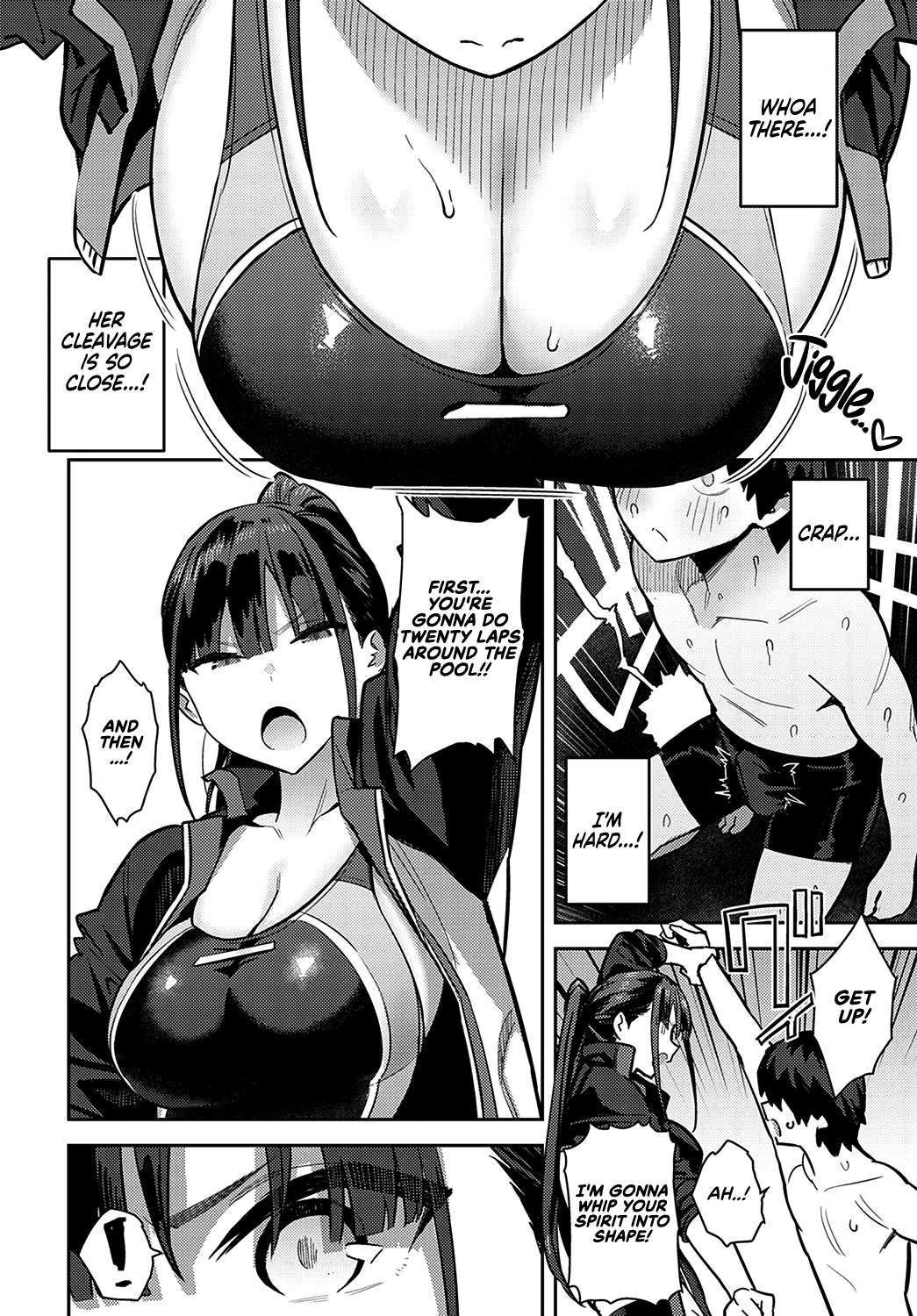 Getting Jerked off by the Swimming Club Senpai [Enokido] - Chapter 1 — Page 4