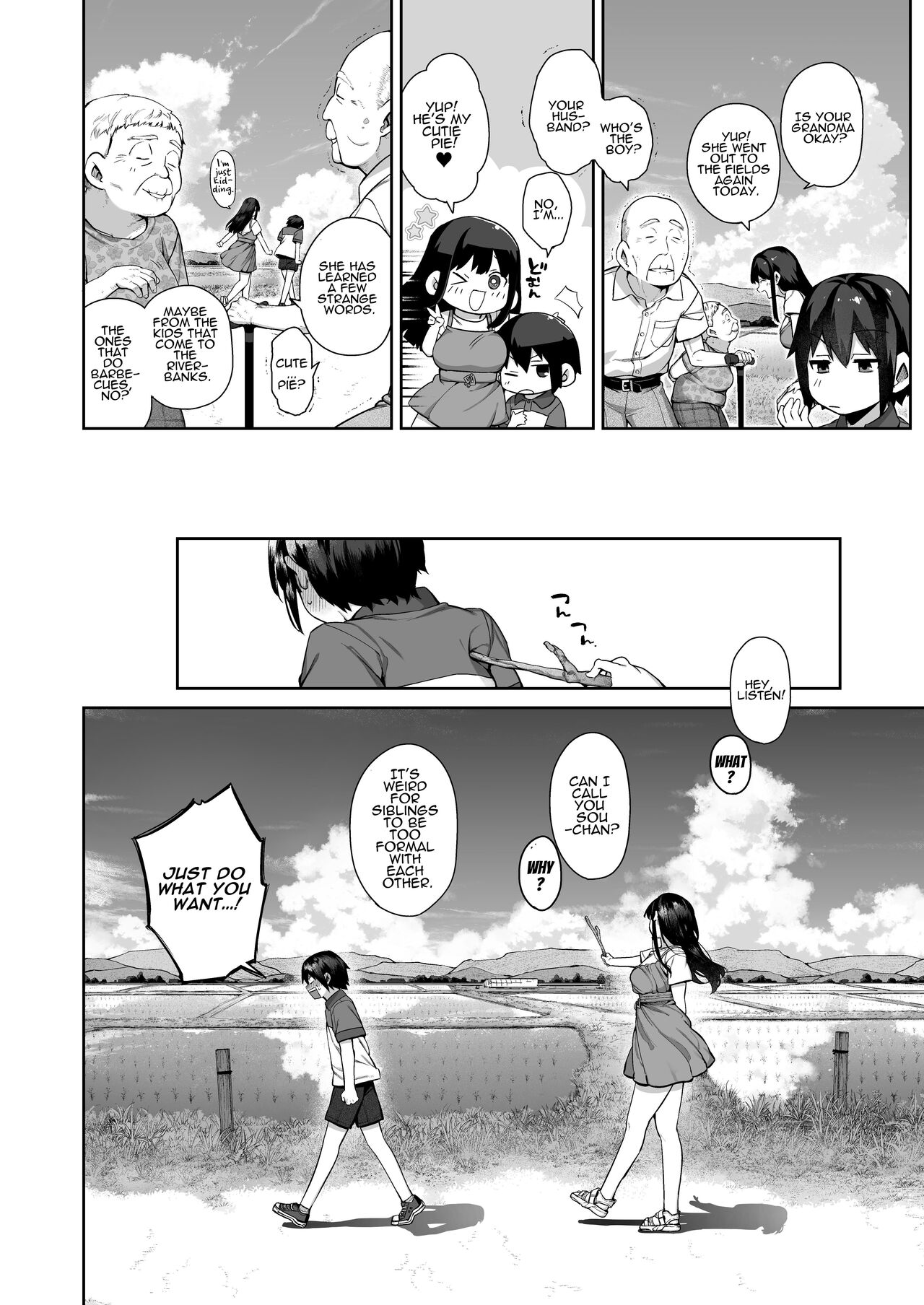 Summer of becoming an adult [Tamayura Banko] - Chapter 1 — Page 11