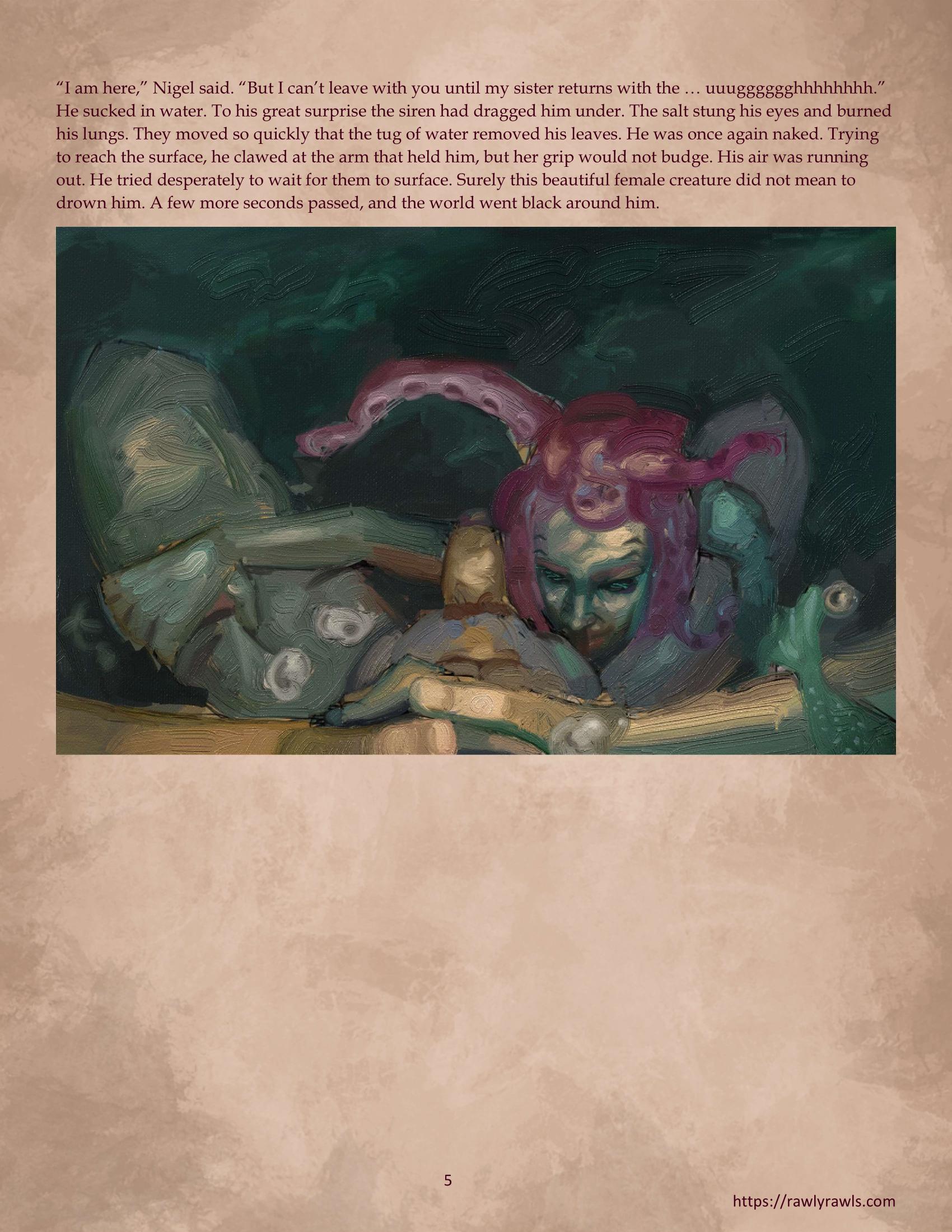 The Tiger, the Twins and the Missing Caravel [RawlyRawls , JustPumpkin] - Chapter 2 — Page 5