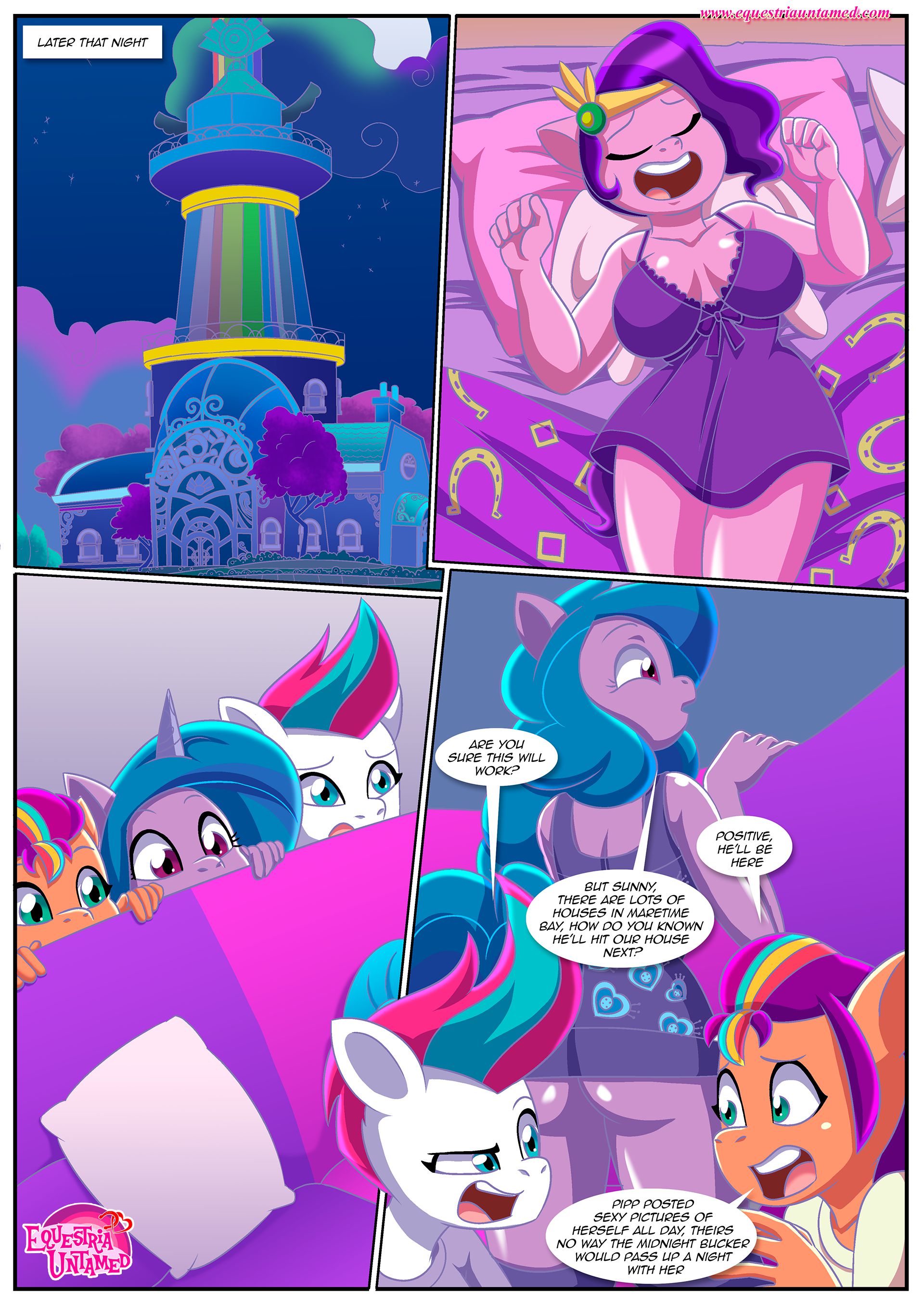 The Midnight Bucker (My Little Pony: A New Generation) [Palcomix] - Chapter 1 — Page 7