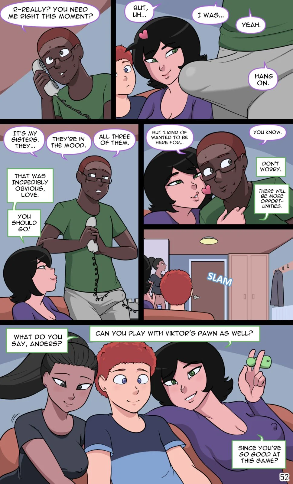 Penetrating Date [Nobody in Particular] - Chapter 1 — Page 54