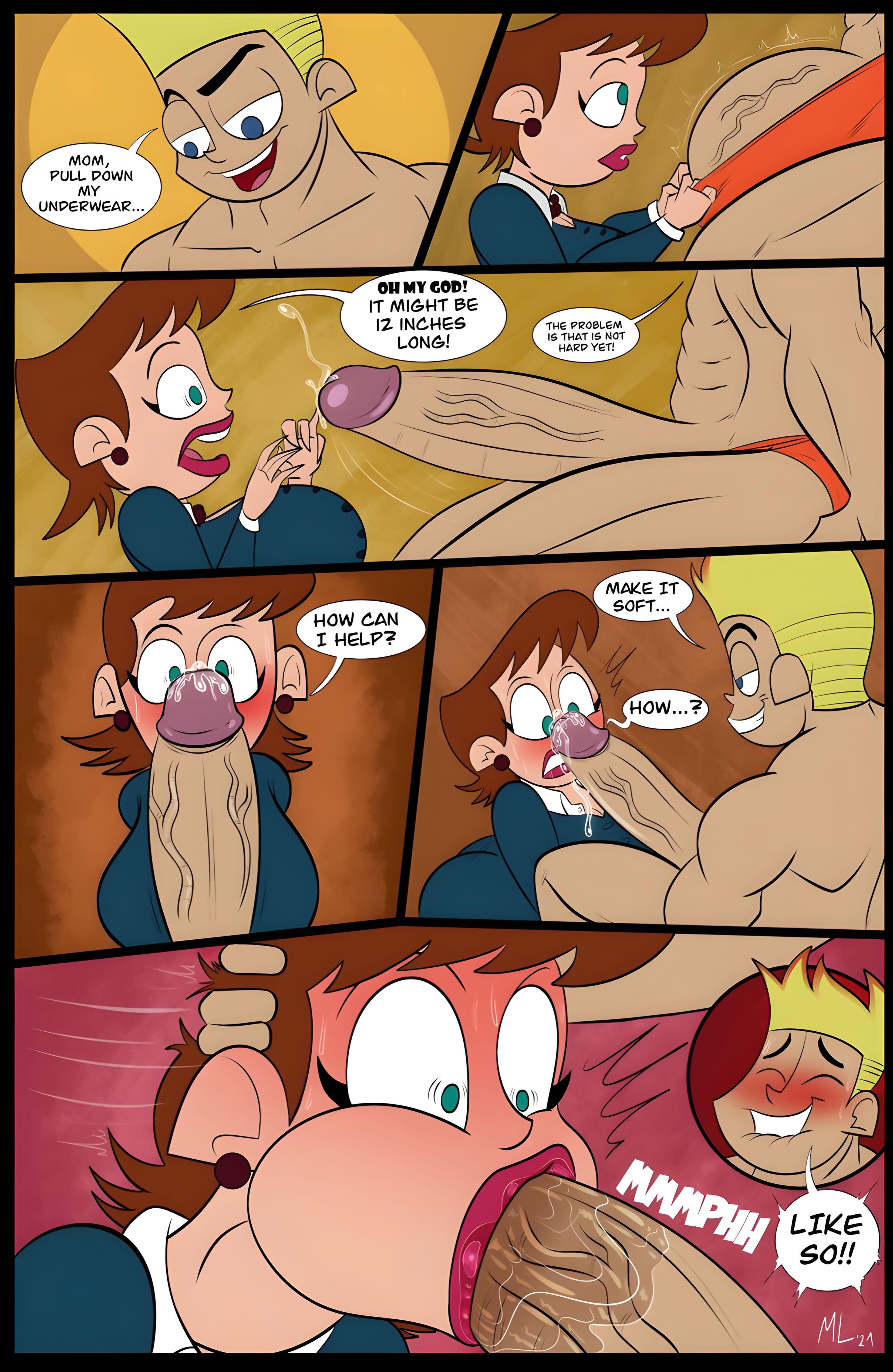 Johnny Test and the Puberty Potion (Johnny Test) [Ameizing Lewds] - Chapter 1 — Page 4