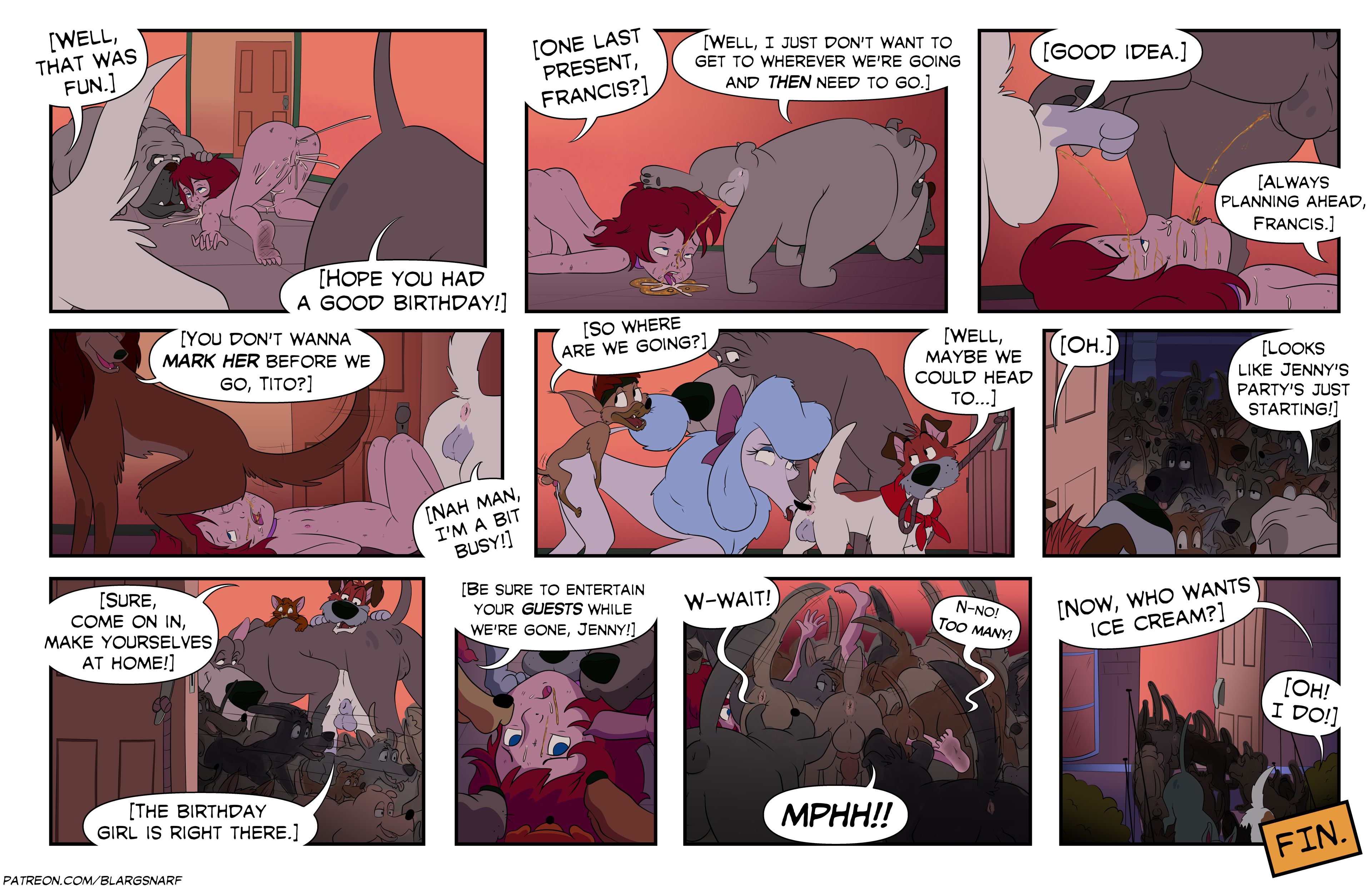 Birthday Girl (Oliver & Company) [Blargsnarf] - Chapter 1 — Page 10