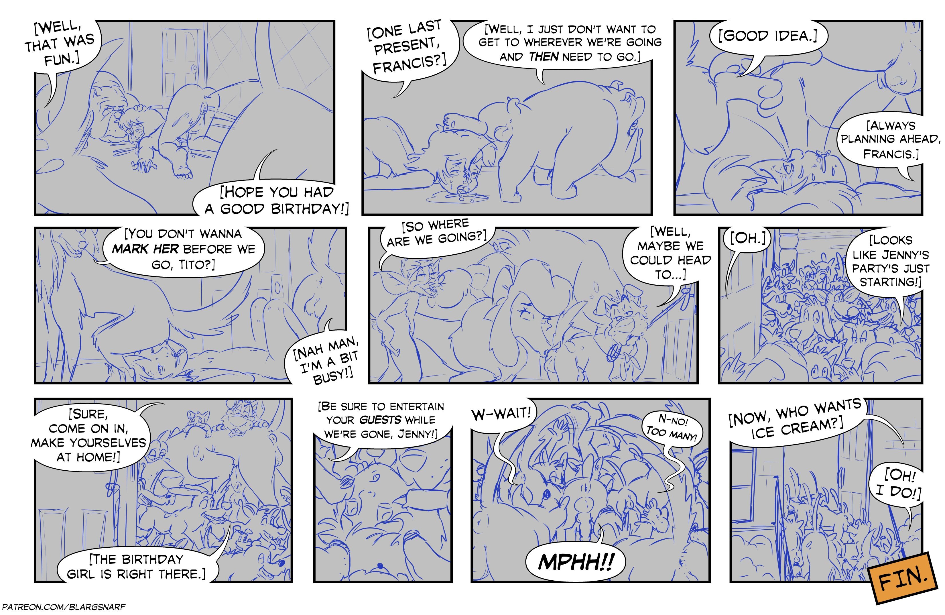 Birthday Girl (Oliver & Company) [Blargsnarf] - Chapter 1 — Page 25