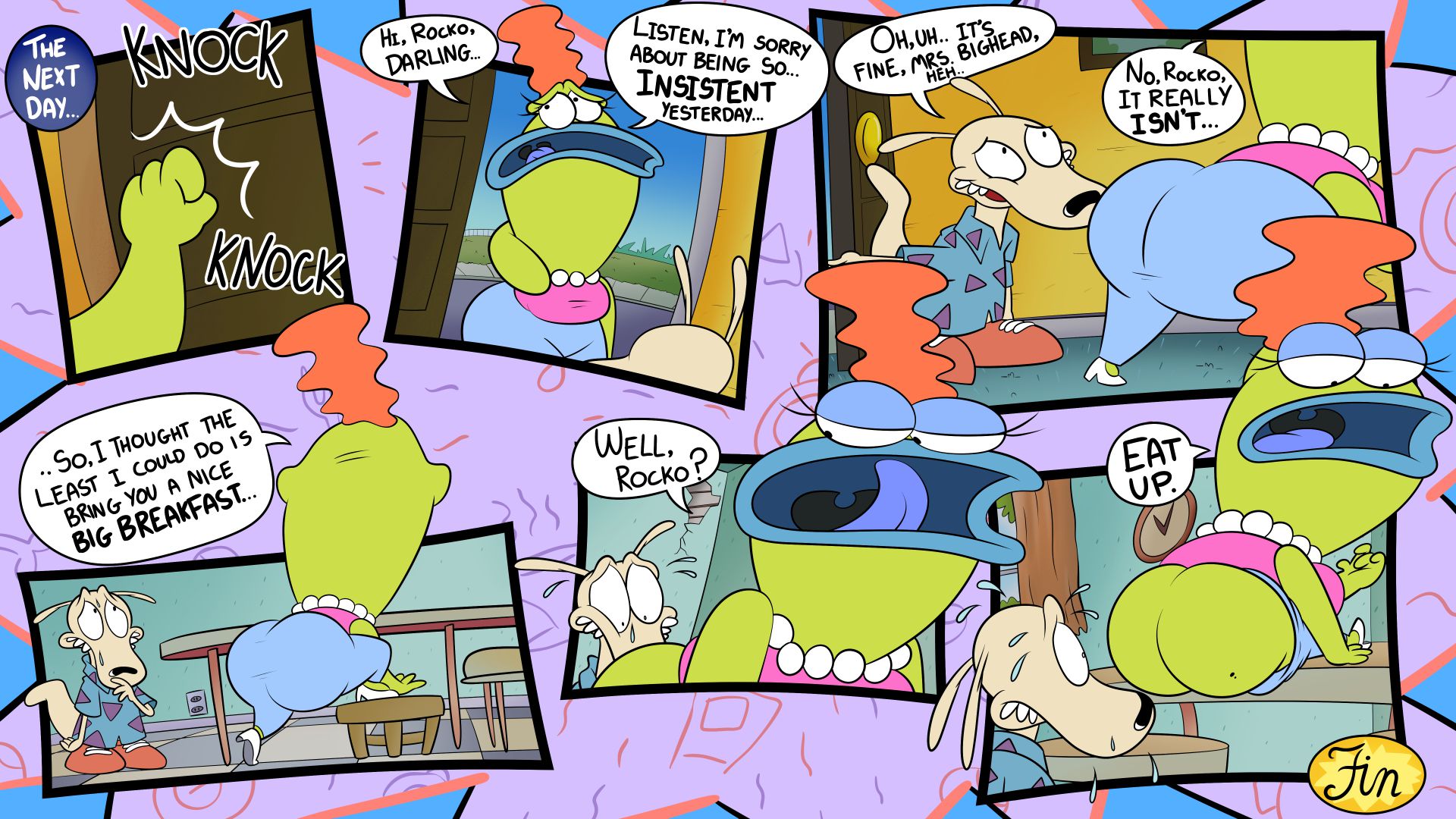 Man Enough (Rocko’s Modern Life) [Blargsnarf] - Chapter 1 — Page 9