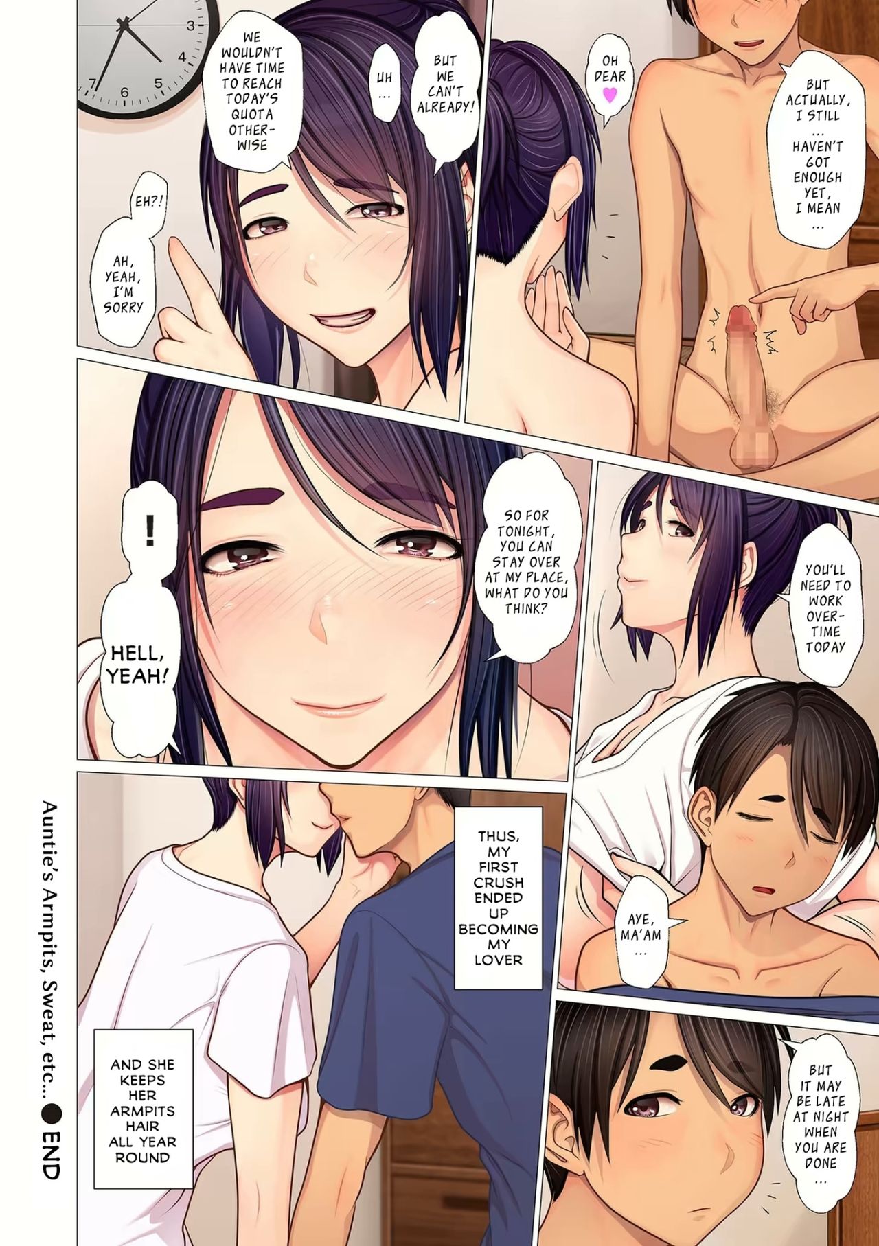 Auntie’s Armpits, Sweat, etc… [Emori Uki] - Chapter 1 — Page 24