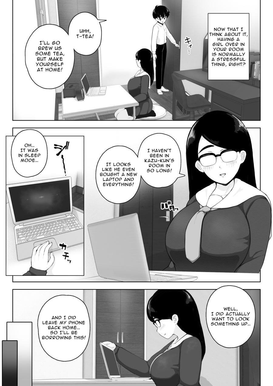 My instinct is telling me to cum inside my childhood friend who has the biggest butt in class and wears glasses [Sasanoha Toro] - Chapter 1 — Page 4