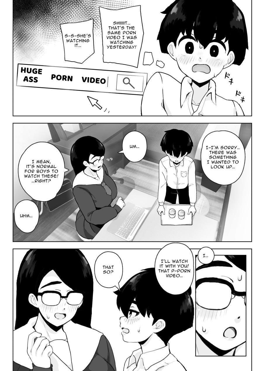 My instinct is telling me to cum inside my childhood friend who has the biggest butt in class and wears glasses [Sasanoha Toro] - Chapter 1 — Page 6