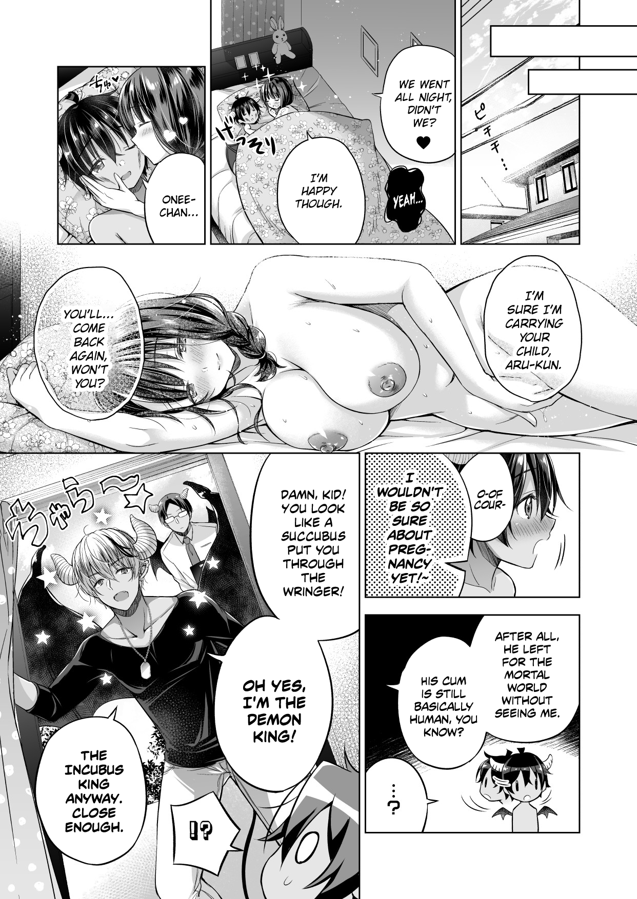 A Reincarnated Succubus Wants to Impregnate the Girl Next Door [Mitsuki Tsumi] - Chapter 1 — Page 34