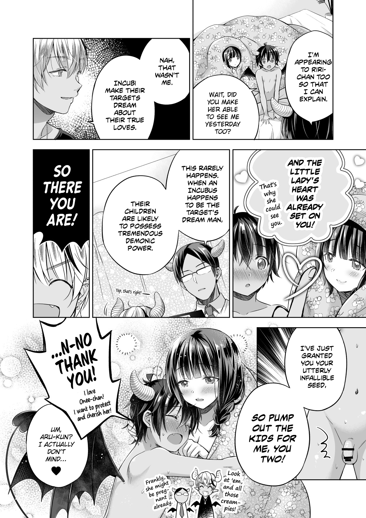 A Reincarnated Succubus Wants to Impregnate the Girl Next Door [Mitsuki Tsumi] - Chapter 1 — Page 35