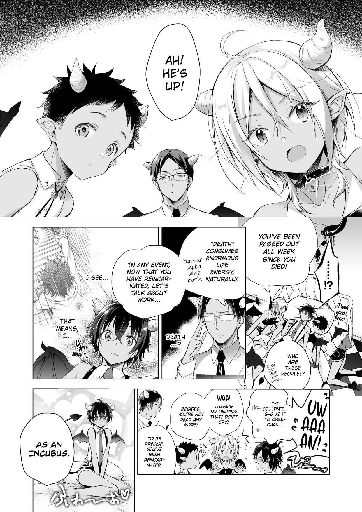 A Reincarnated Succubus Wants to Impregnate the Girl Next Door [Mitsuki Tsumi] - Chapter 1 — Page 5