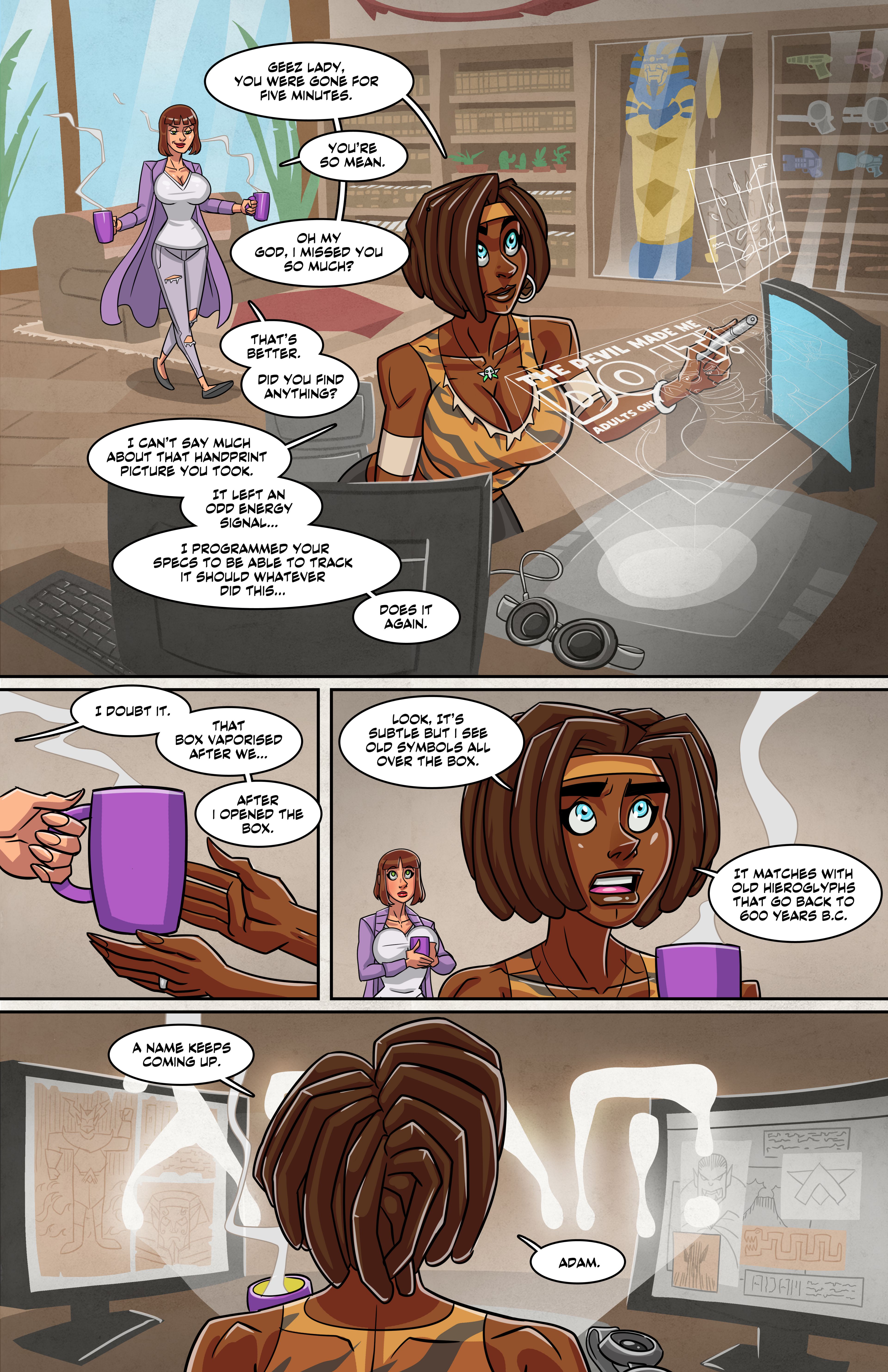 Marie [John North | TYFComics] - Chapter 2.2 — Page 4