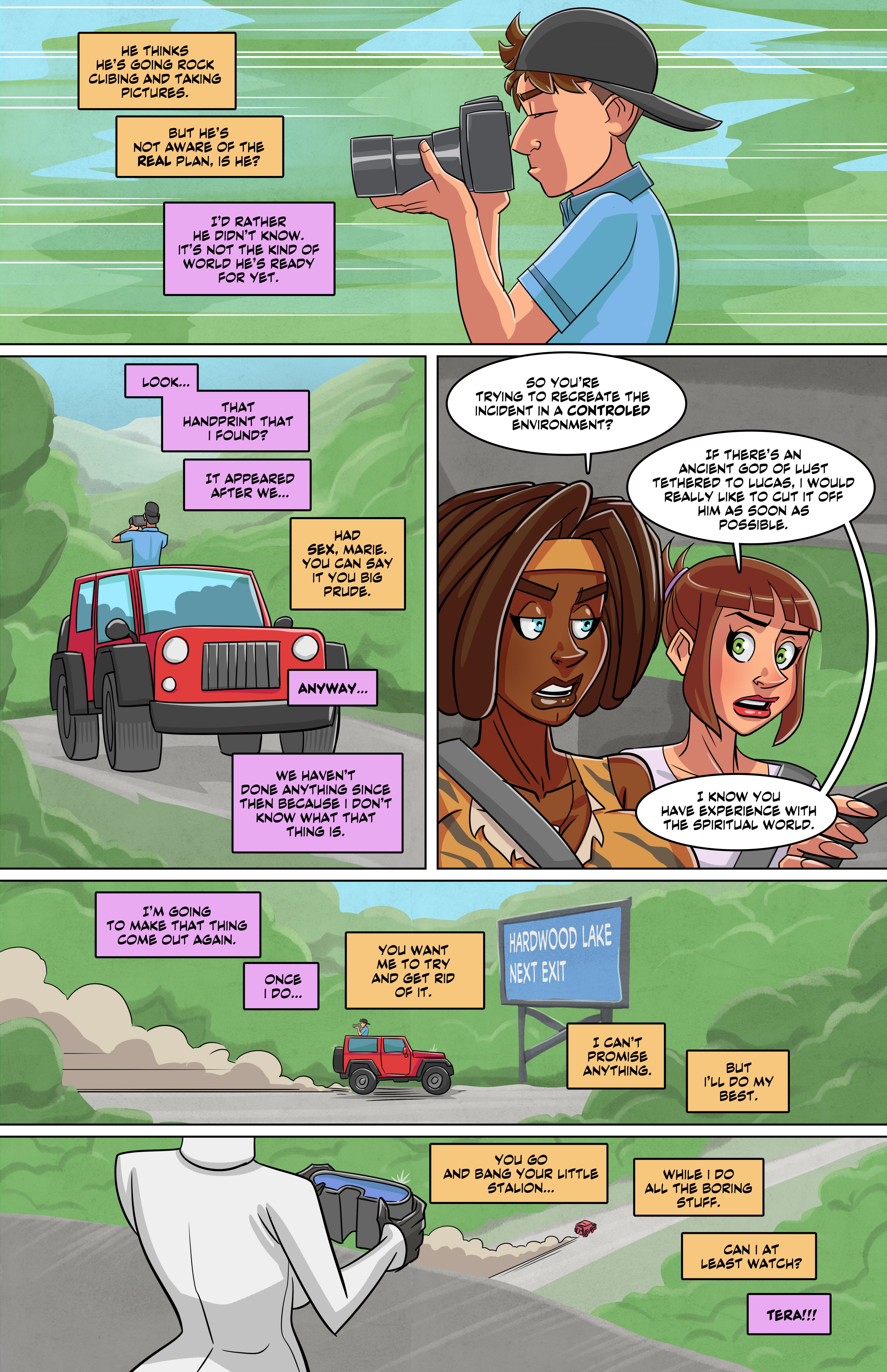 Marie [John North | TYFComics] - Chapter 2.2 — Page 7