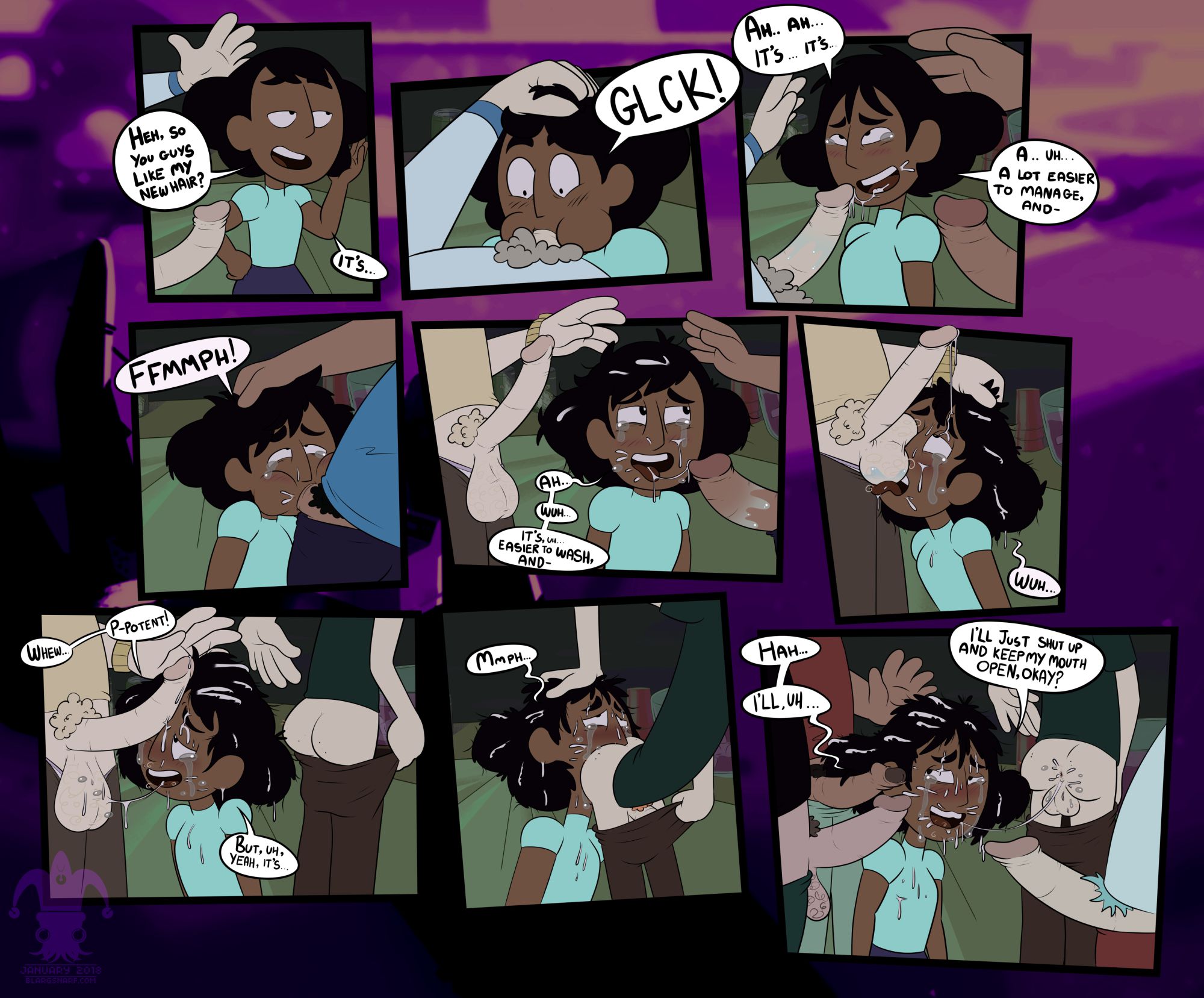 New Hair (Steven Universe) [Blargsnarf] - Chapter 1 — Page 10