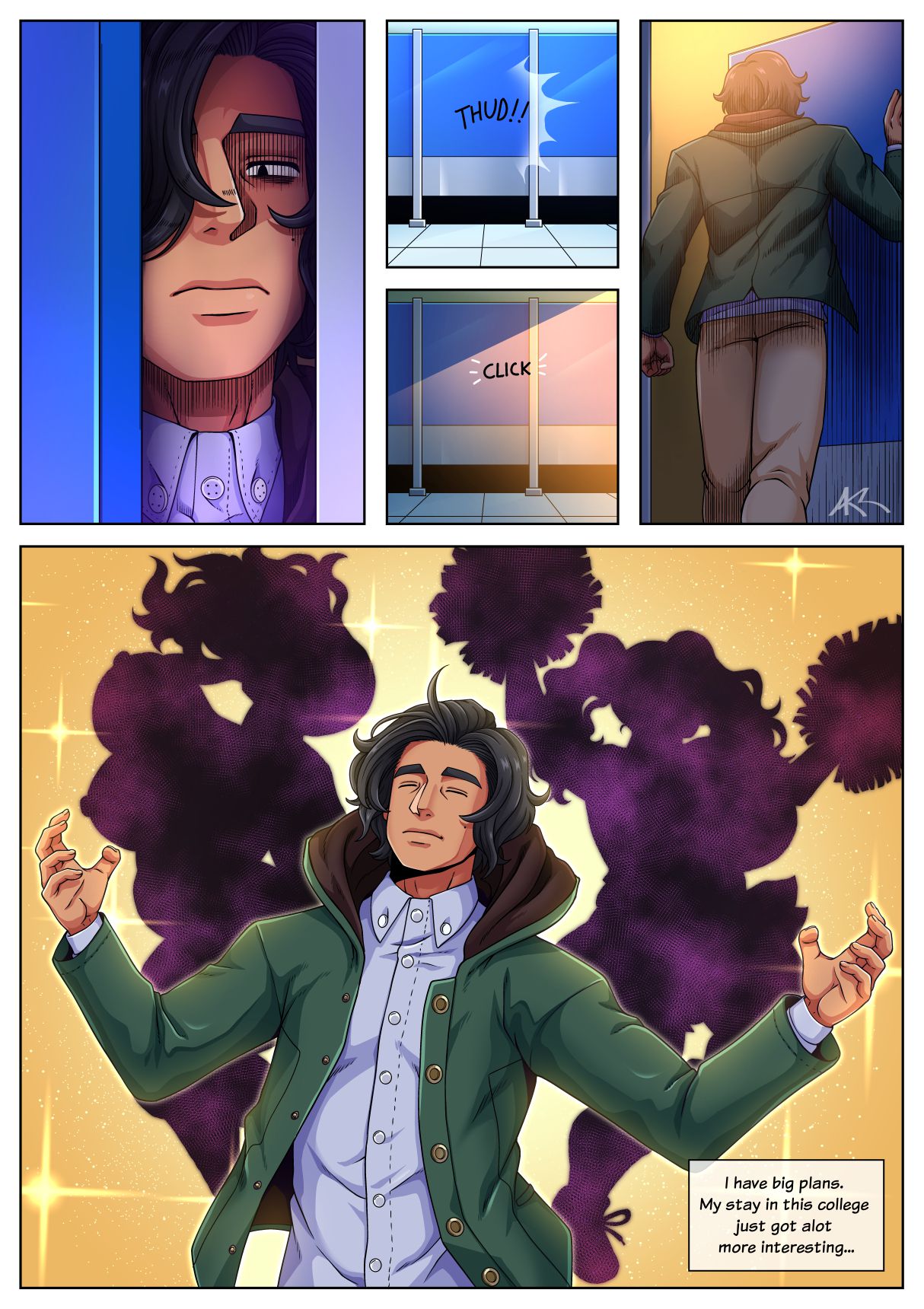 Hardwood City Stories [AKaZlime] - Chapter 1.2 — Page 6