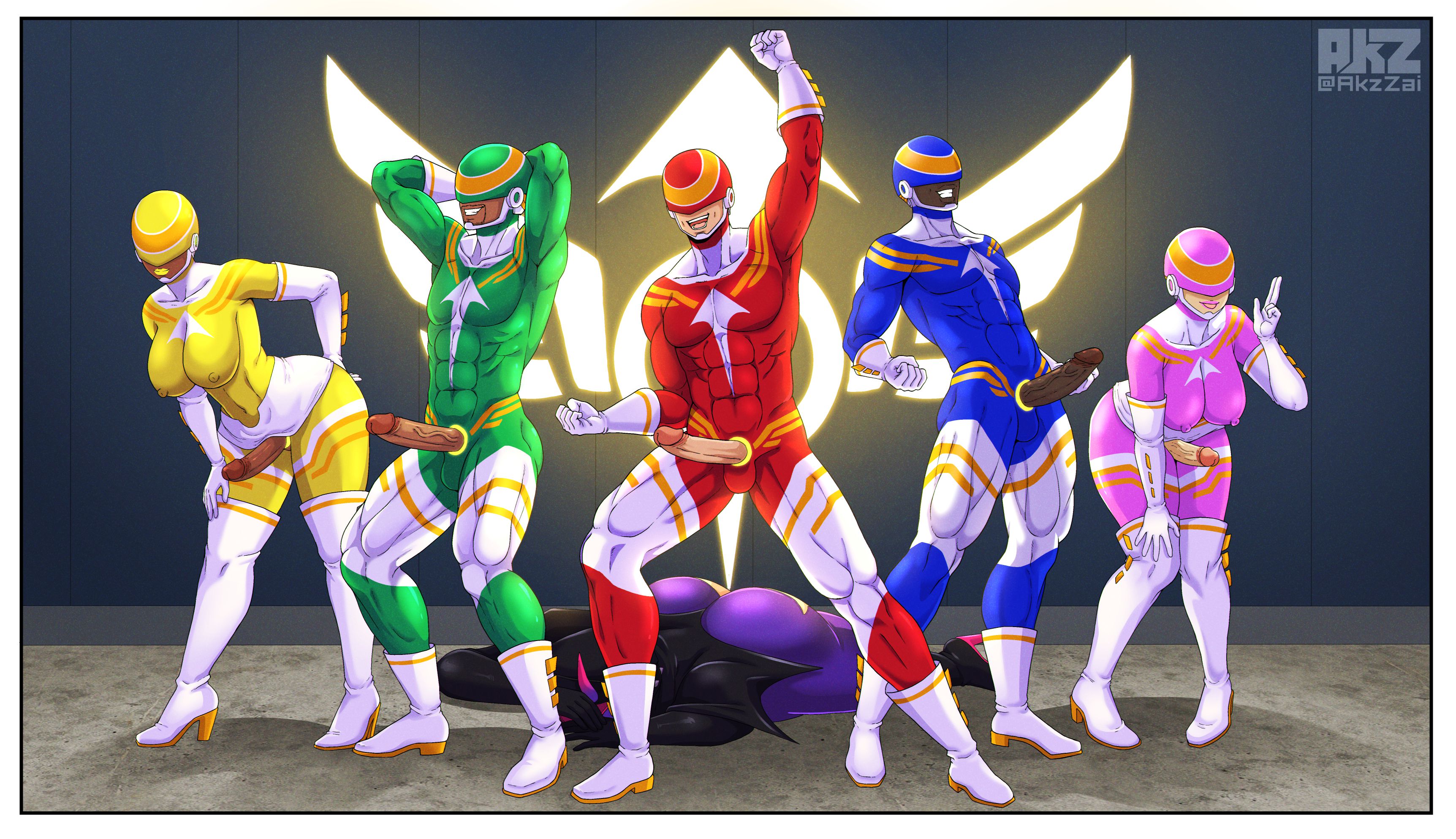 Enter! Holy Wand Rangers [AKaZlime] - Chapter 1 — Page 17