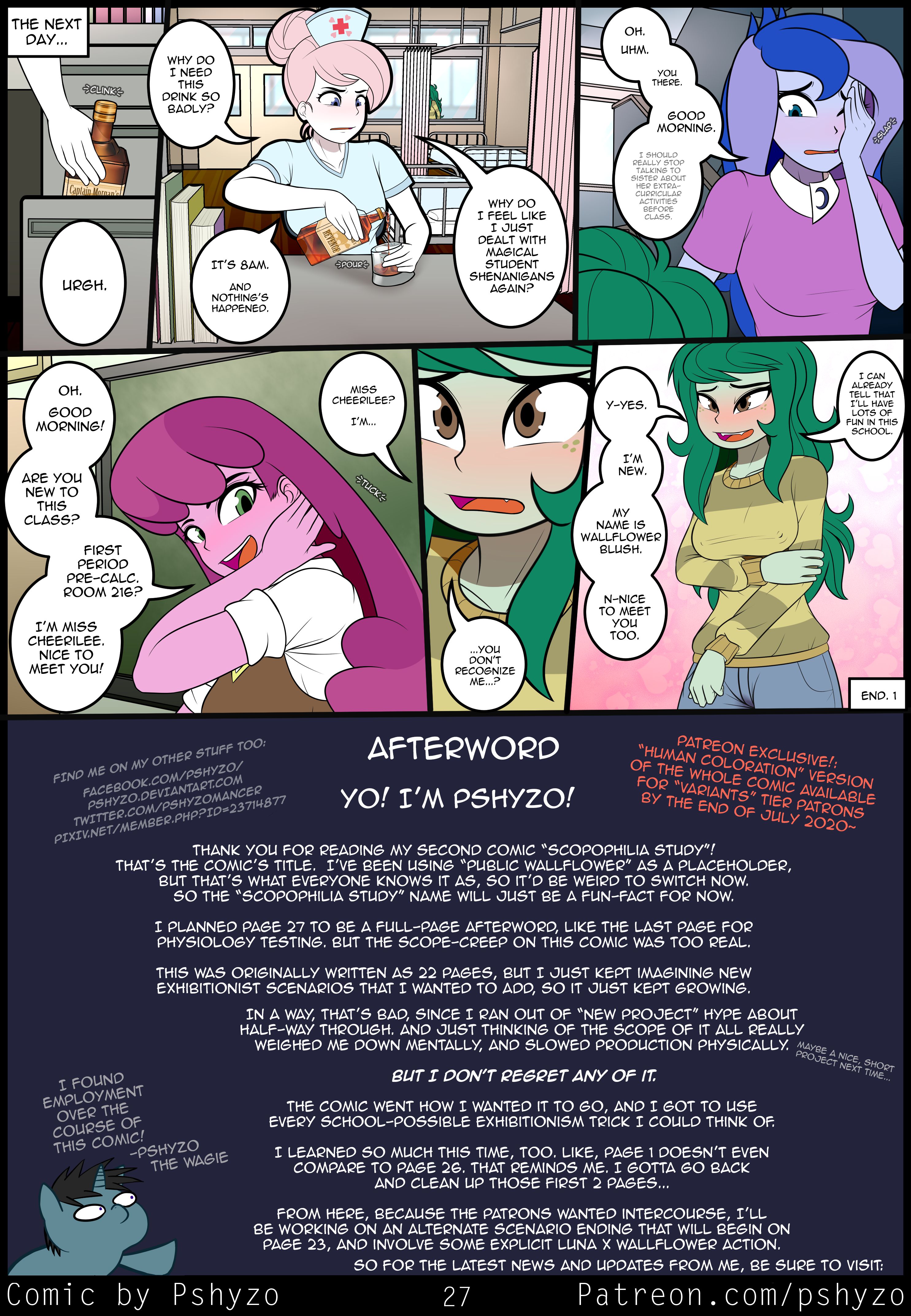 Scopophilia Study (My Little Pony – Equestria Girls) [Pshyzo] - Chapter 1 — Page 28