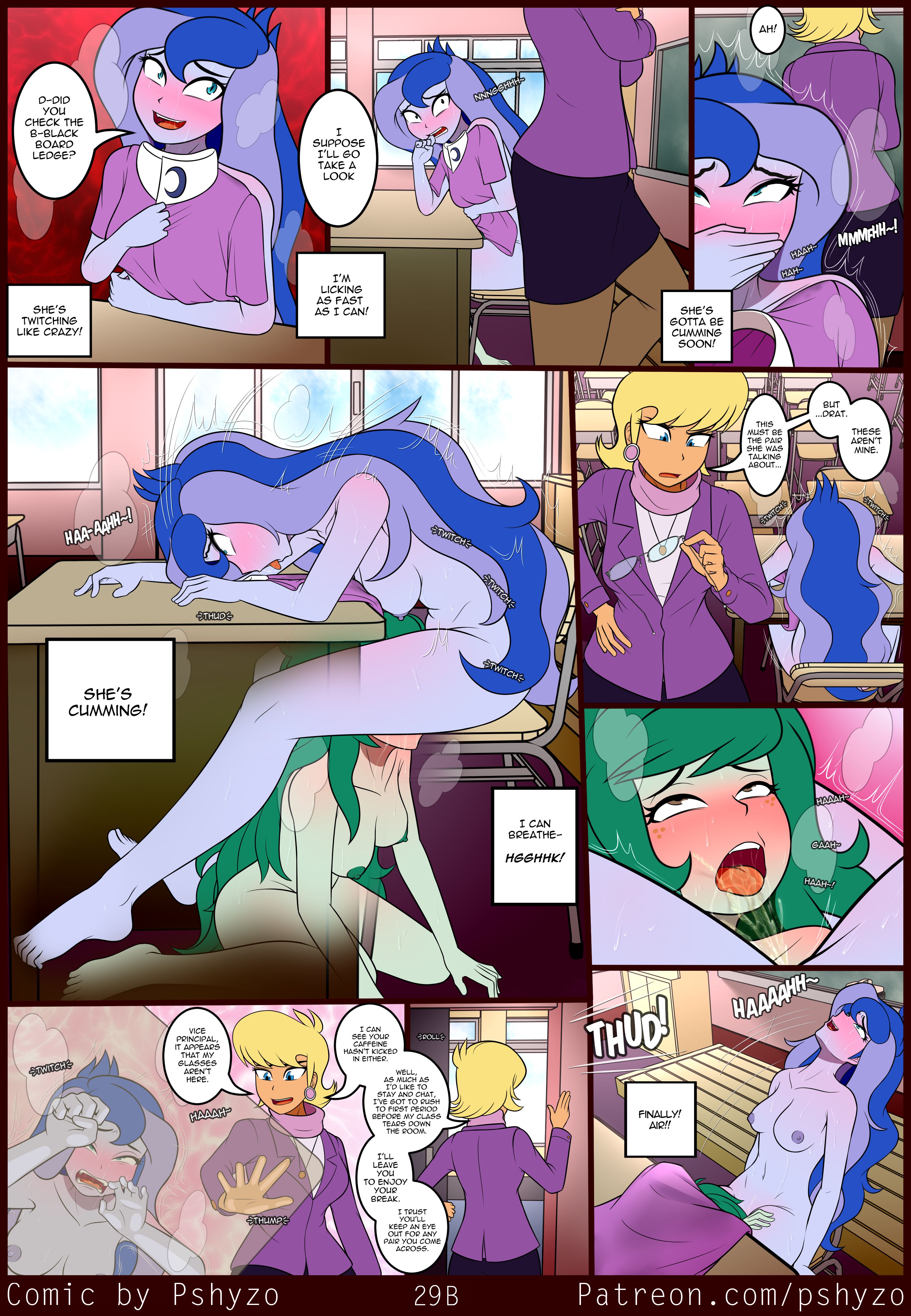 Scopophilia Study (My Little Pony – Equestria Girls) [Pshyzo] - Chapter 1 — Page 36