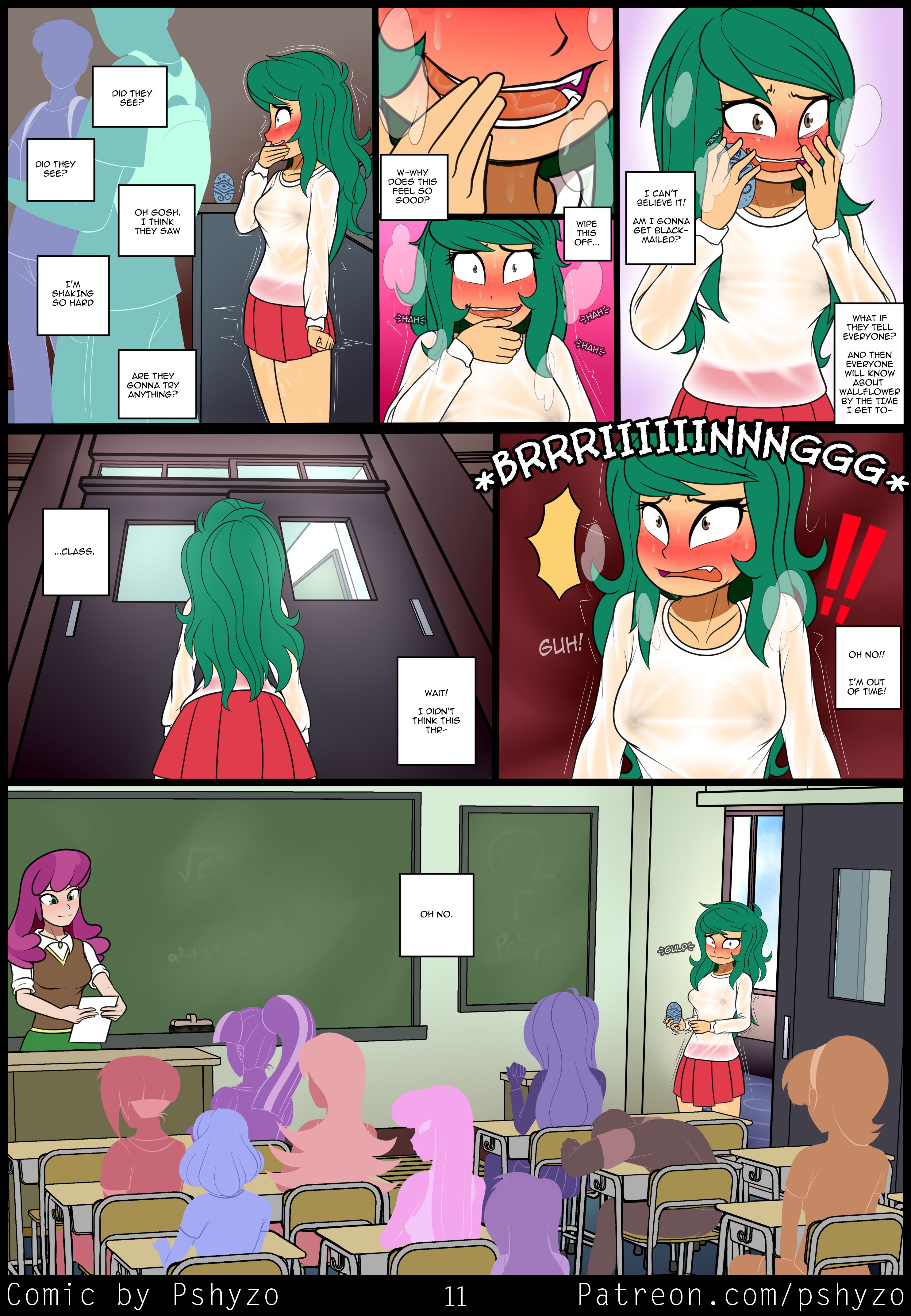 Scopophilia Study (My Little Pony – Equestria Girls) [Pshyzo] - Chapter 1.5 — Page 12