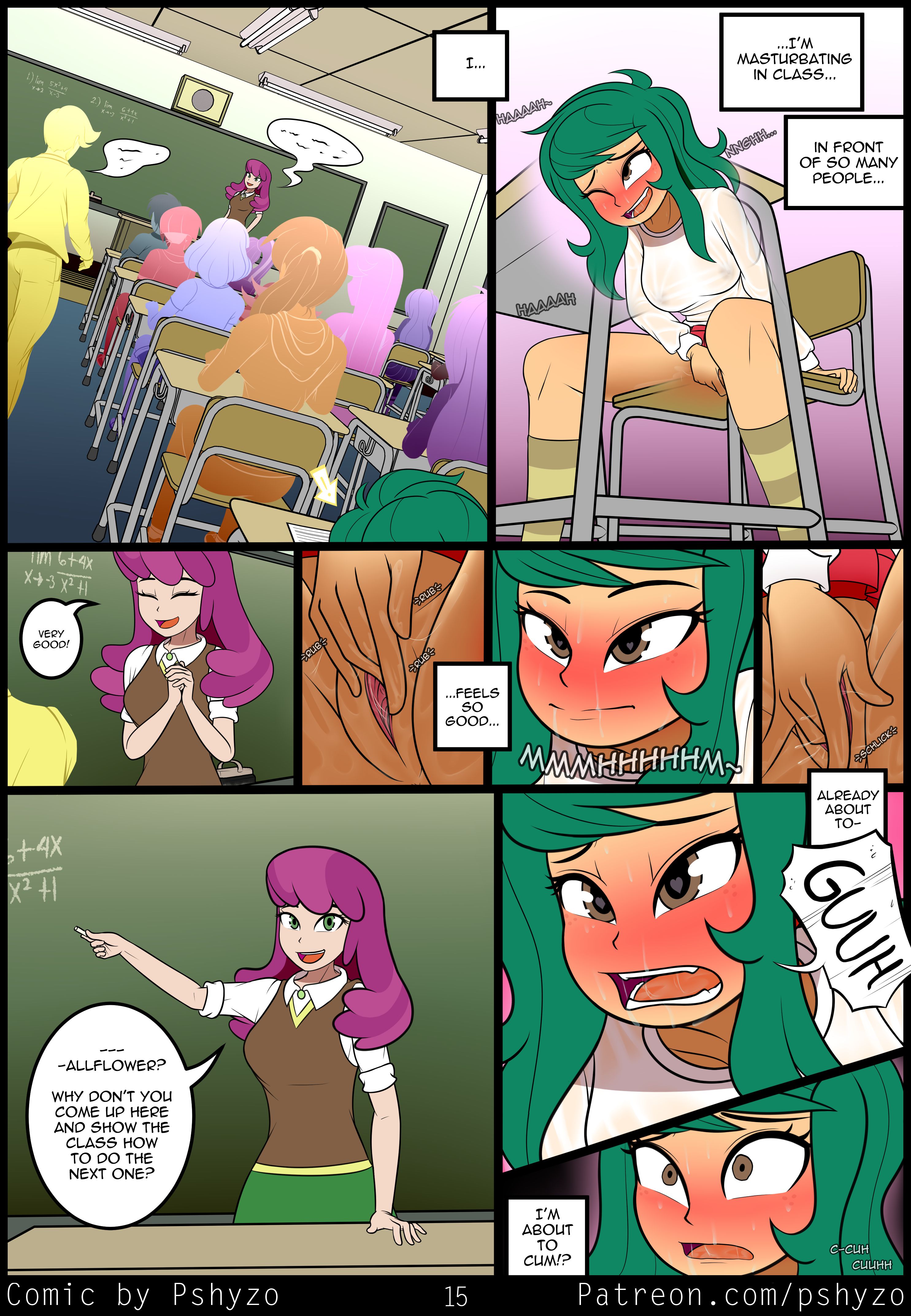 Scopophilia Study (My Little Pony – Equestria Girls) [Pshyzo] - Chapter 1.5 — Page 16