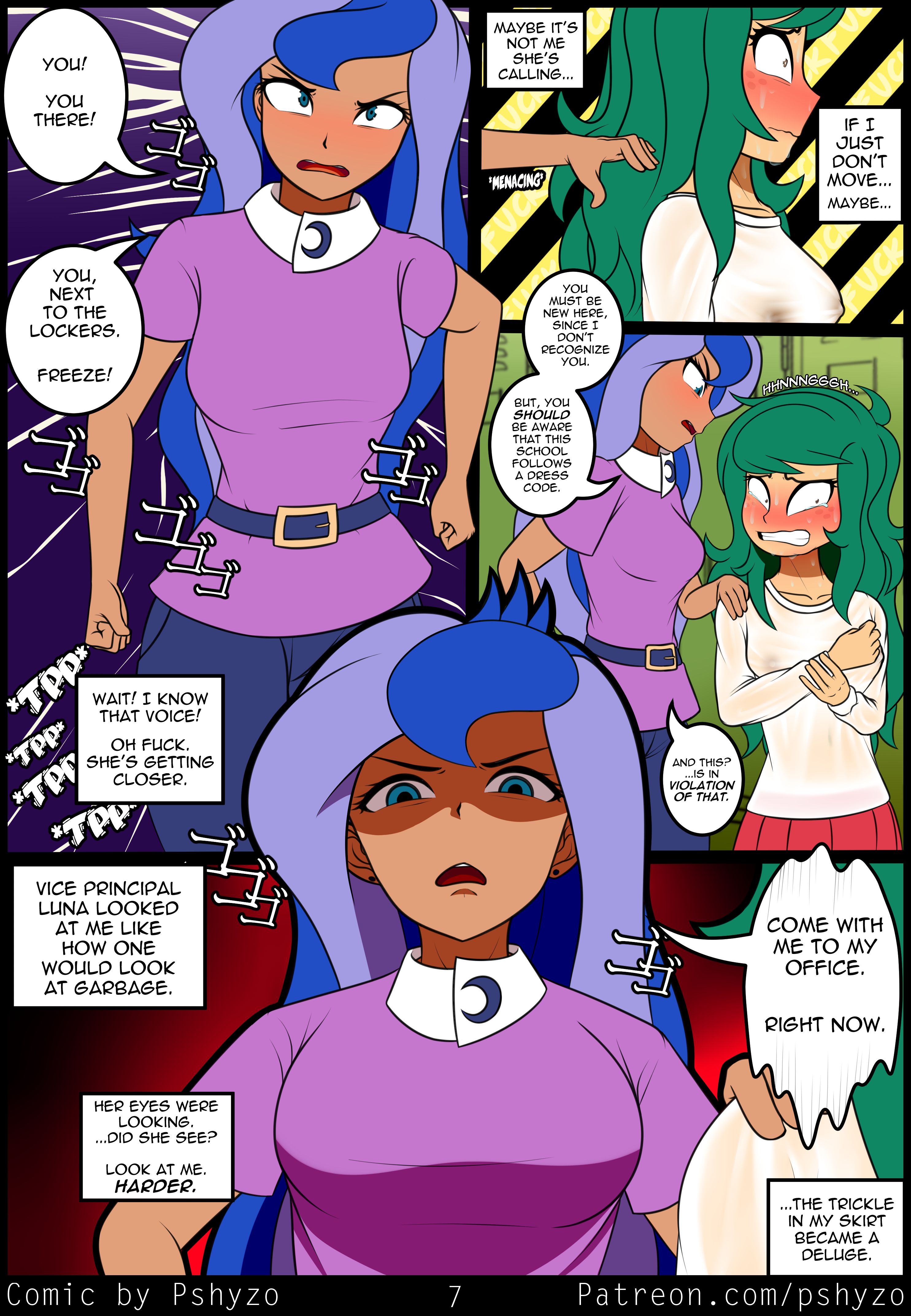 Scopophilia Study (My Little Pony – Equestria Girls) [Pshyzo] - Chapter 1.5 — Page 8