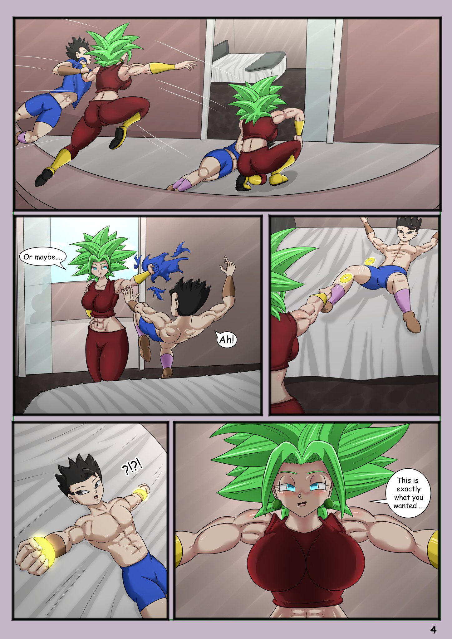 Battle Tensions (Dragon Ball Super) [Magnificent Sexy Gals] - Chapter 1 — Page 5