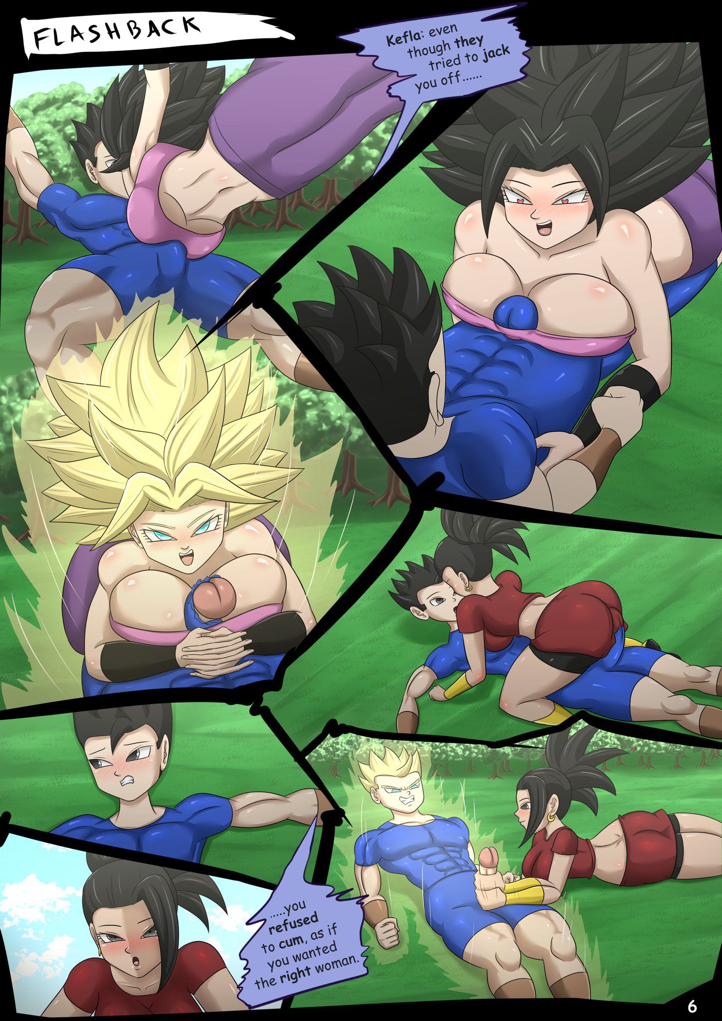 Battle Tensions (Dragon Ball Super) [Magnificent Sexy Gals] - Chapter 1 — Page 7