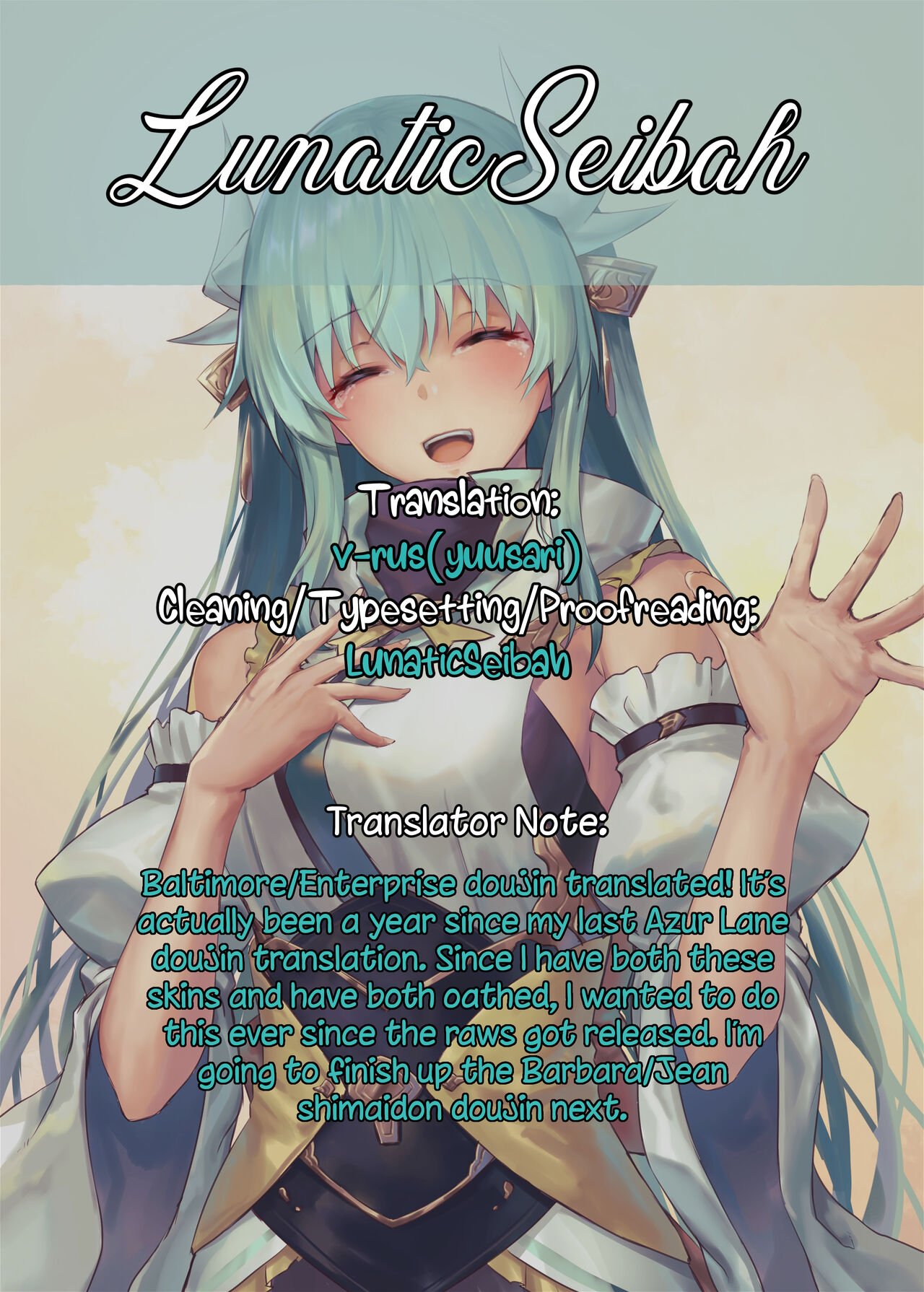 A Book about Race Queens Enterprise and Baltimore being Lewd (Azur Lane) [Halcon] - Chapter 1 — Page 27