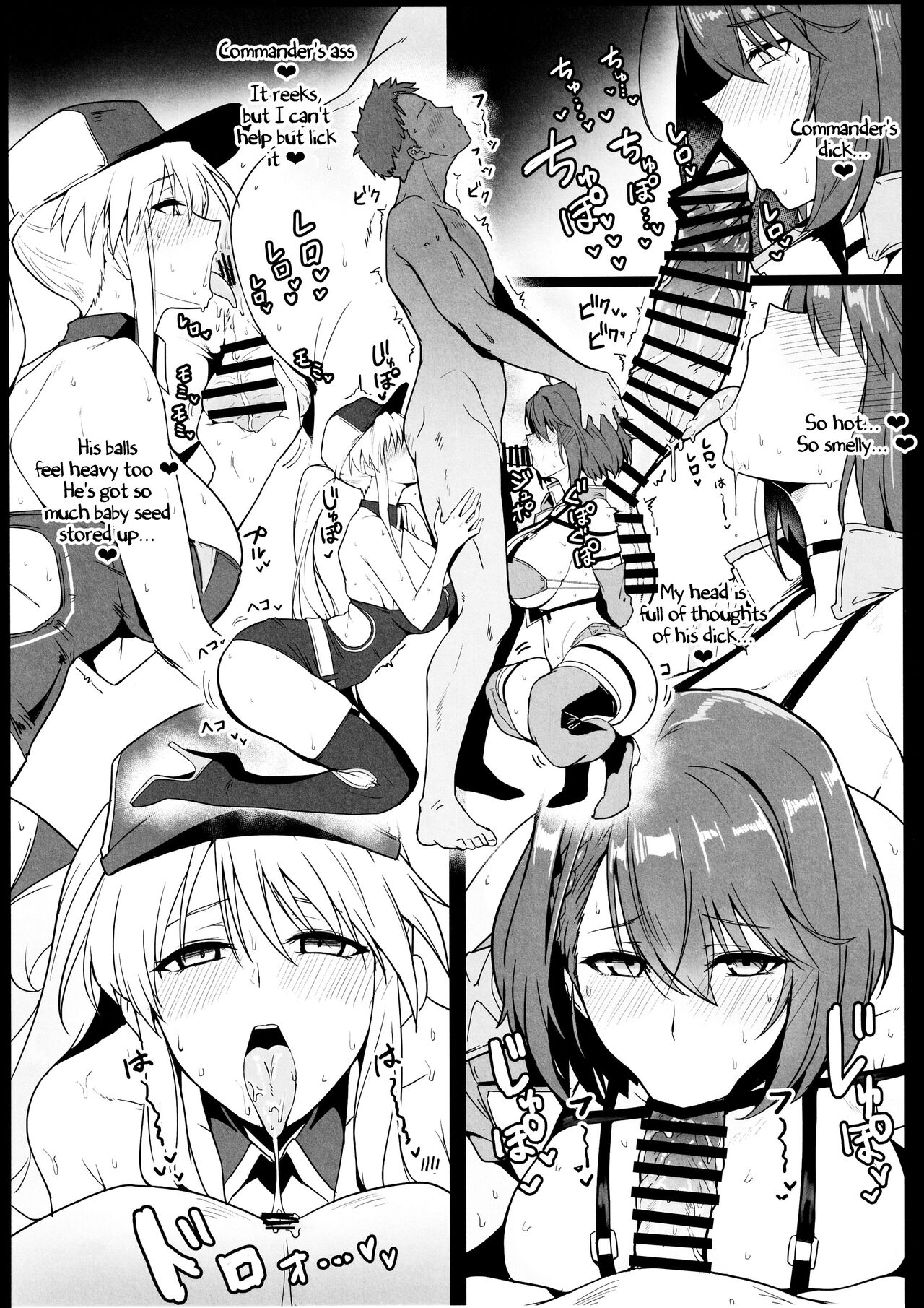 A Book about Race Queens Enterprise and Baltimore being Lewd (Azur Lane) [Halcon] - Chapter 1 — Page 9