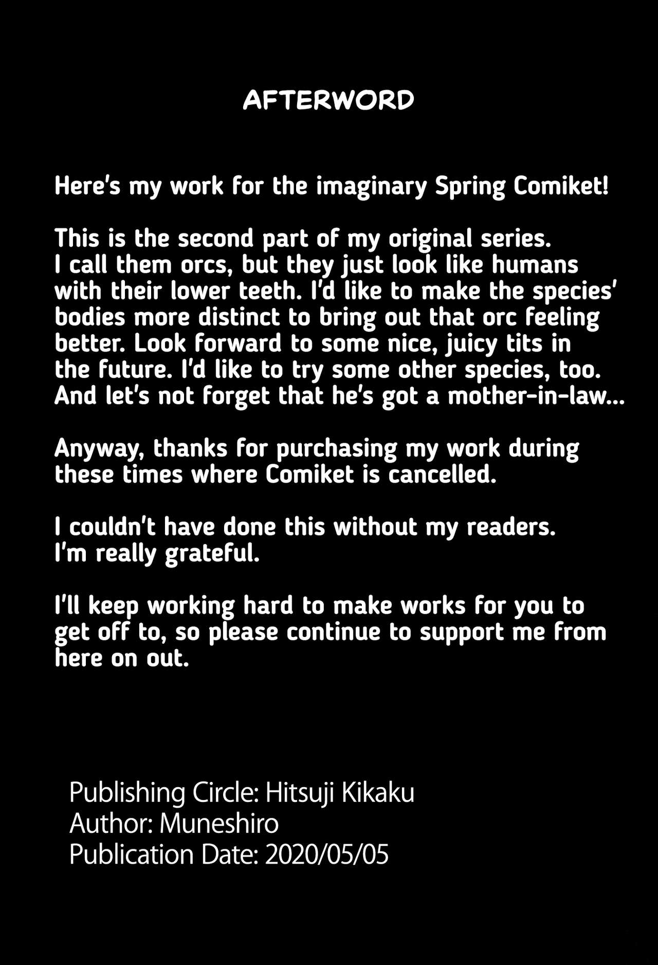 My Little Sister Is An Orc [Muneshiro] - Chapter 2 — Page 31