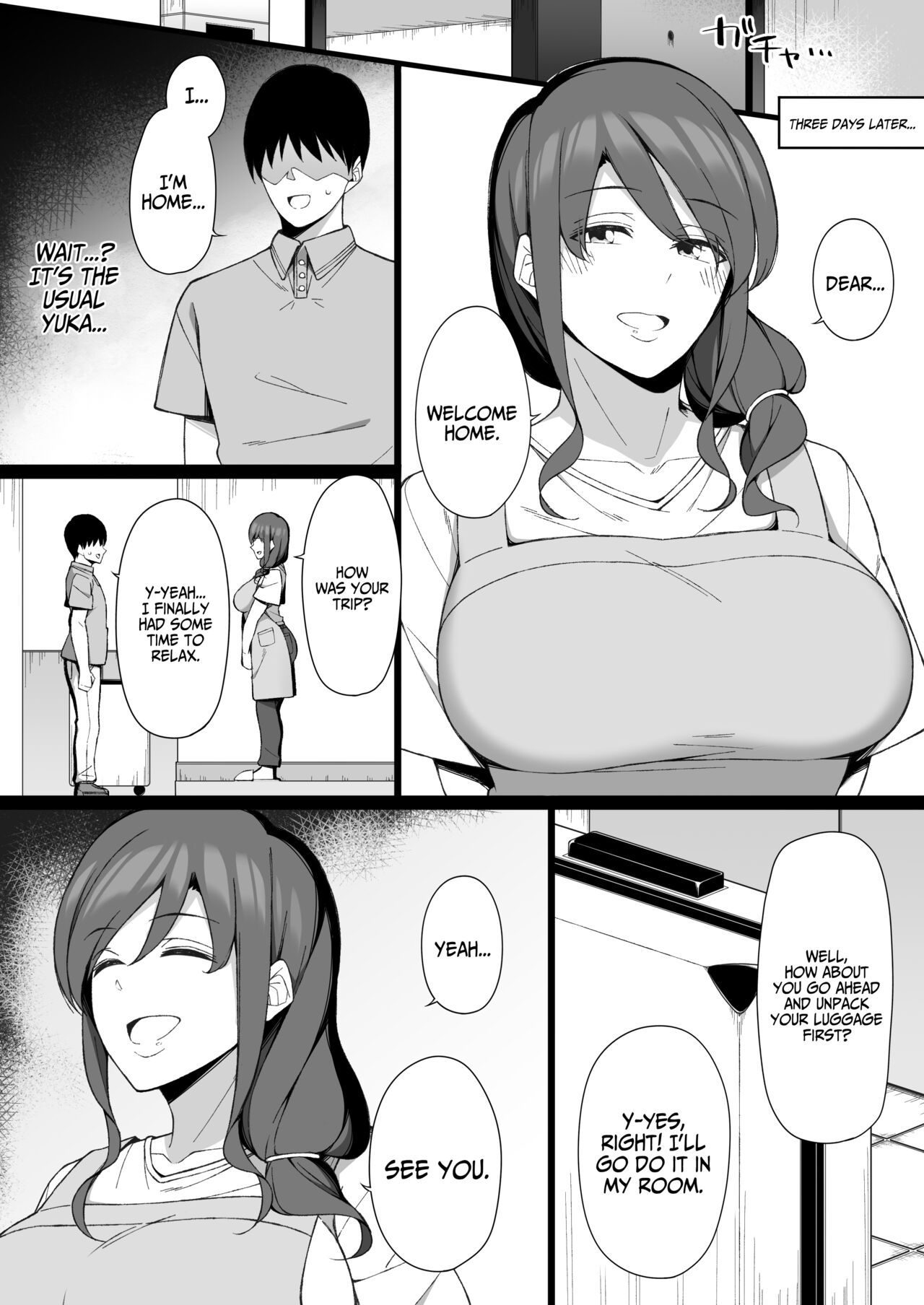 Degeneracy of a Neat Housewife for a Man [Namahamu Sando] - Chapter 1 — Page 35